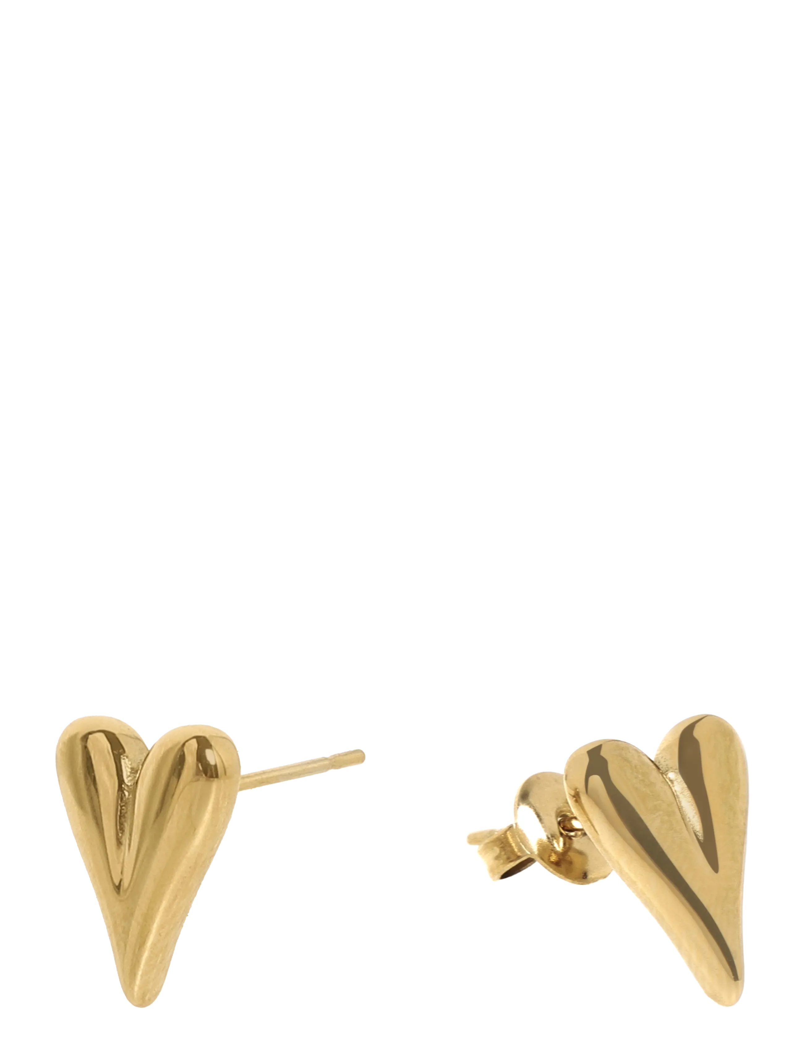 My Jewellery - Ear studs heart - Ørestikker - gold - 3