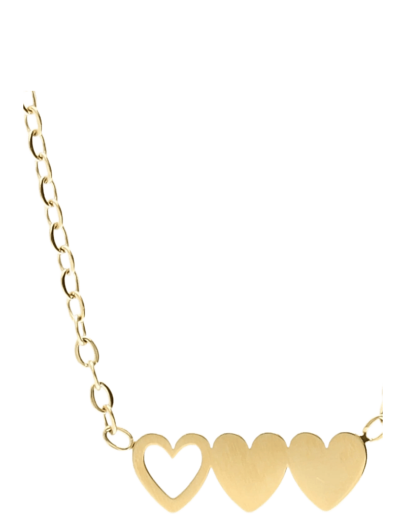 My Jewellery - Bracelet set 3 hearts - kedjearmband - gold - 2