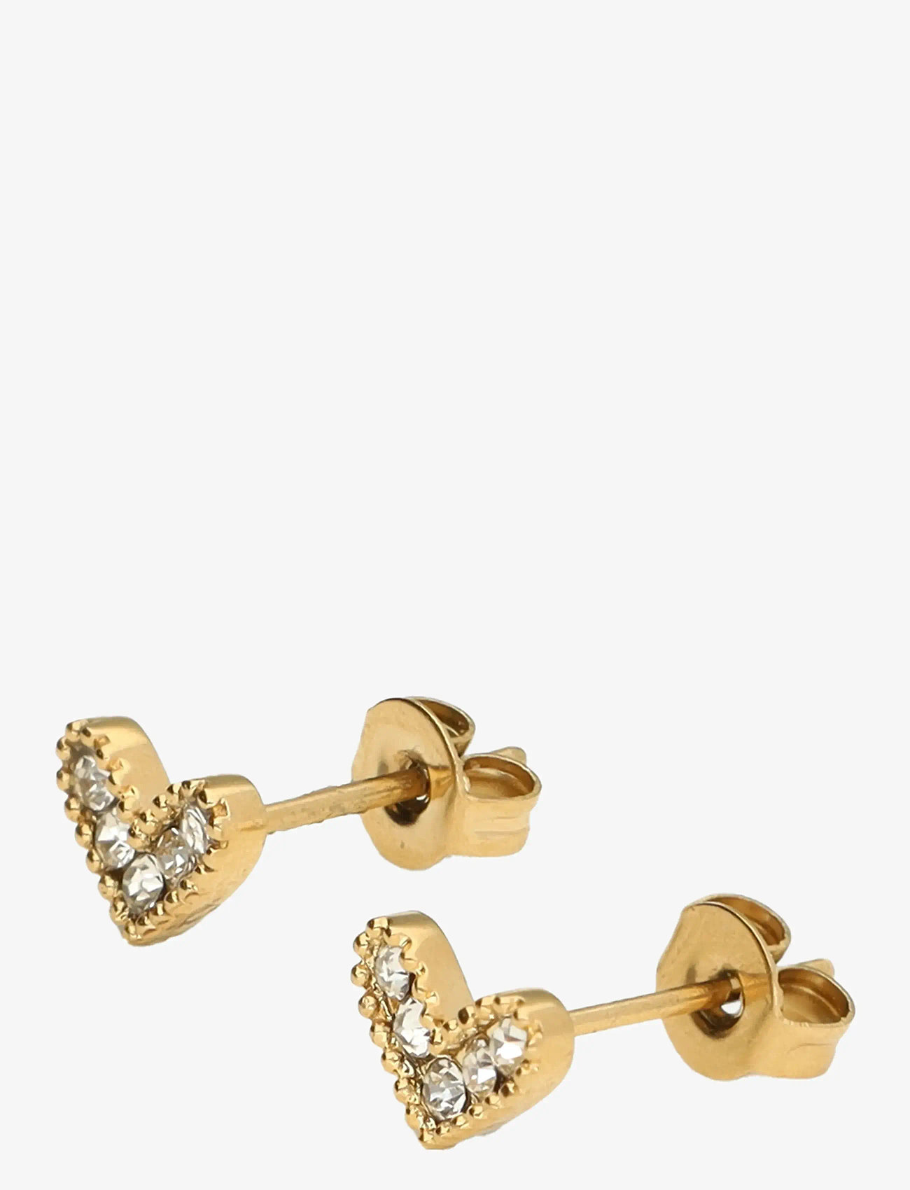 My Jewellery - Earstuds heart - ohrstecker - gold - 0