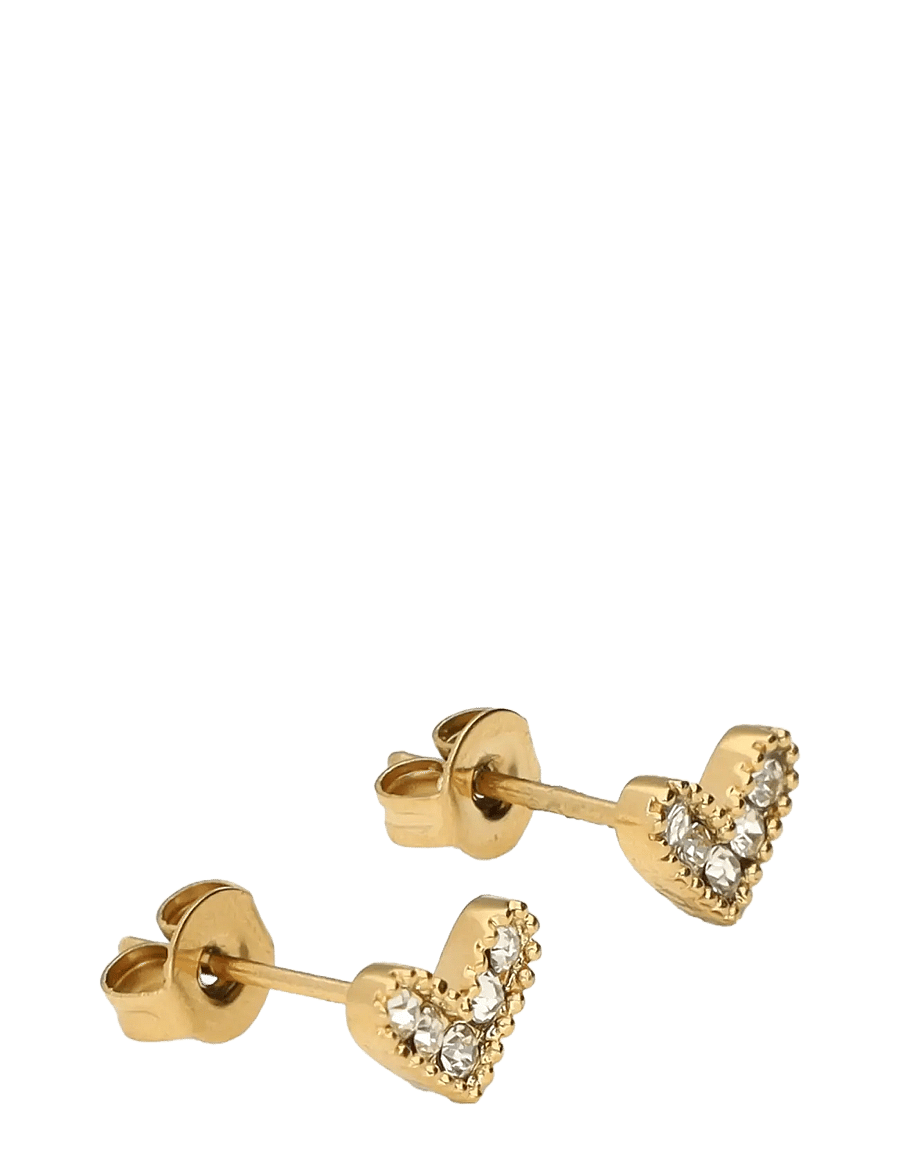 My Jewellery - Earstuds heart - ohrstecker - gold - 2