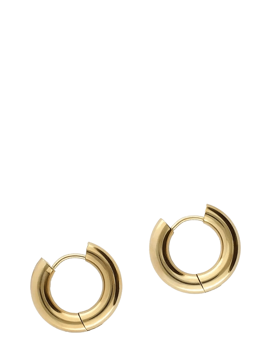 My Jewellery - Earring basic hoop 18x4 - rõngad - gold - 2