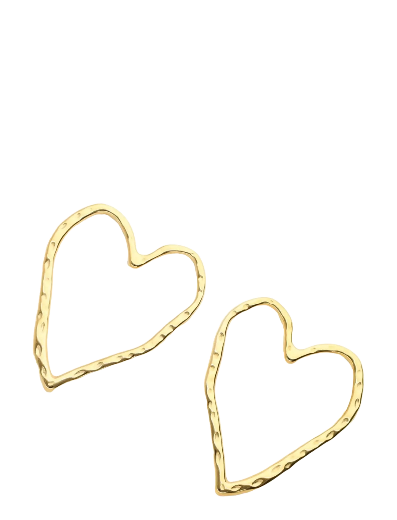 My Jewellery - Studs big open heart - gold - 3