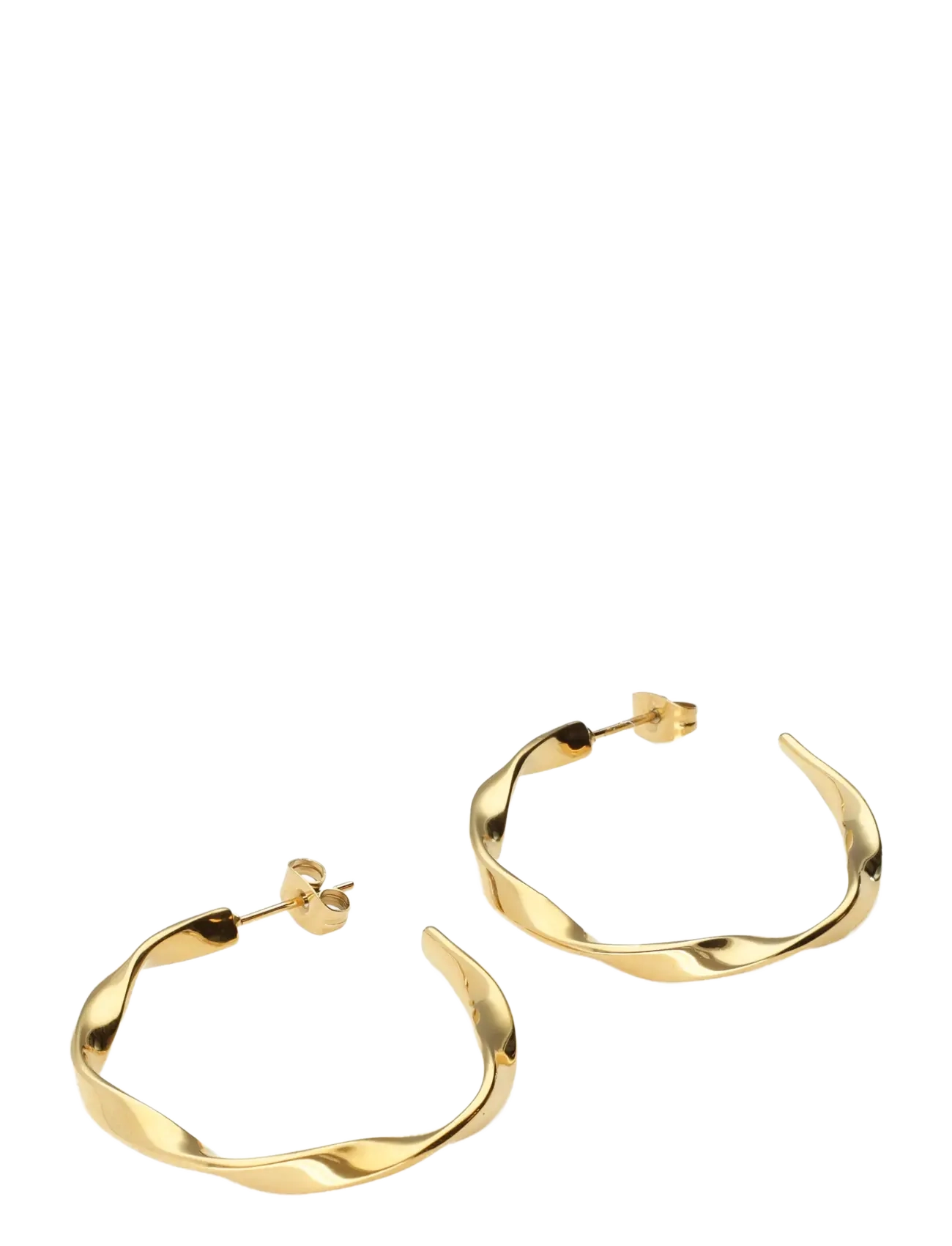 My Jewellery - Earring twisted hoop - hoops - gold - 1