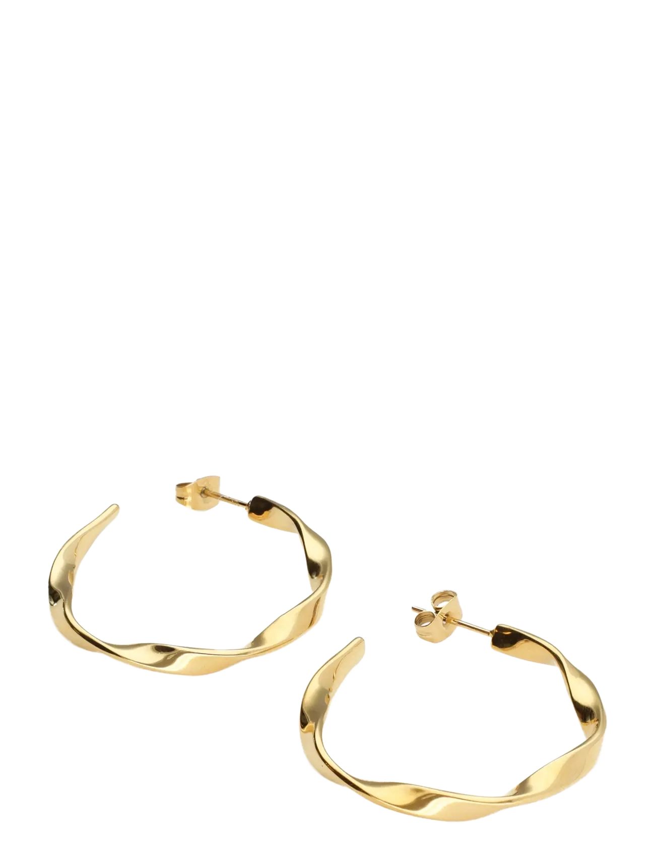 My Jewellery - Earring twisted hoop - hoops - gold - 2