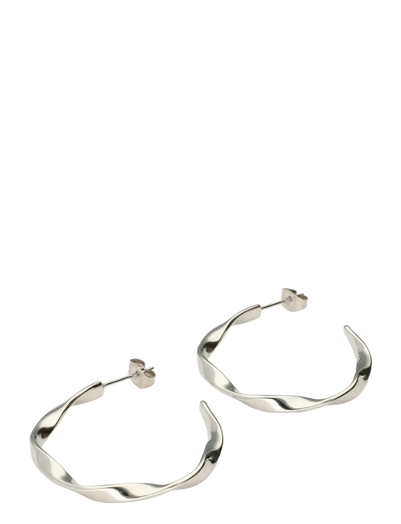 My Jewellery - Earring twisted hoop - hoops - silver - 2