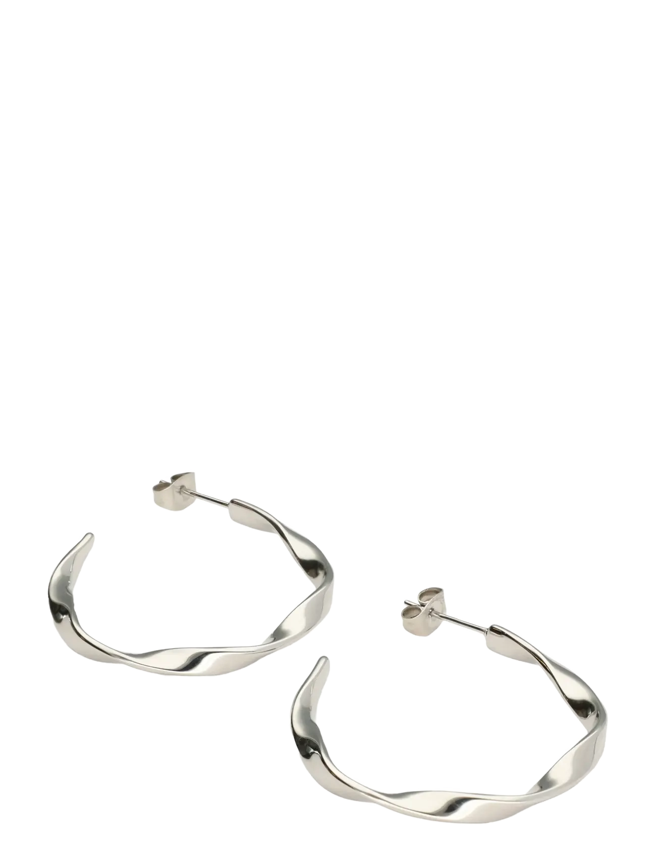 My Jewellery - Earring twisted hoop - hoops - silver - 3