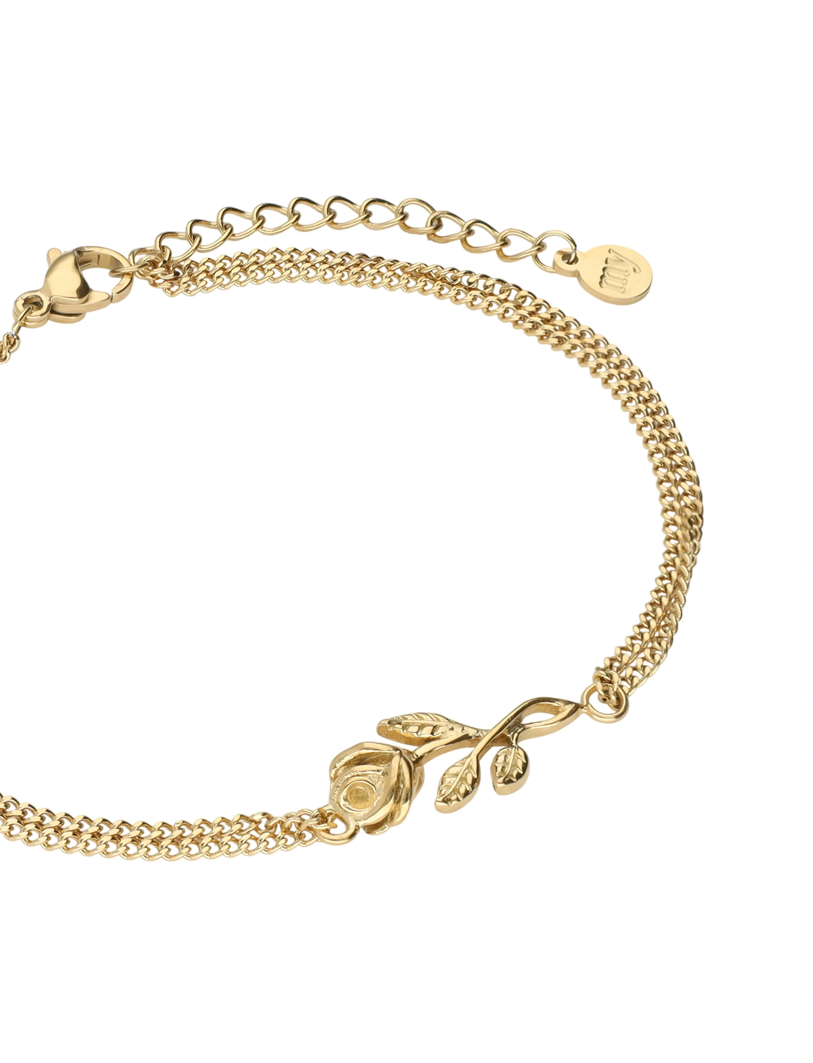 My Jewellery - Bracelet Rose - kædearmbånd - gold - 4