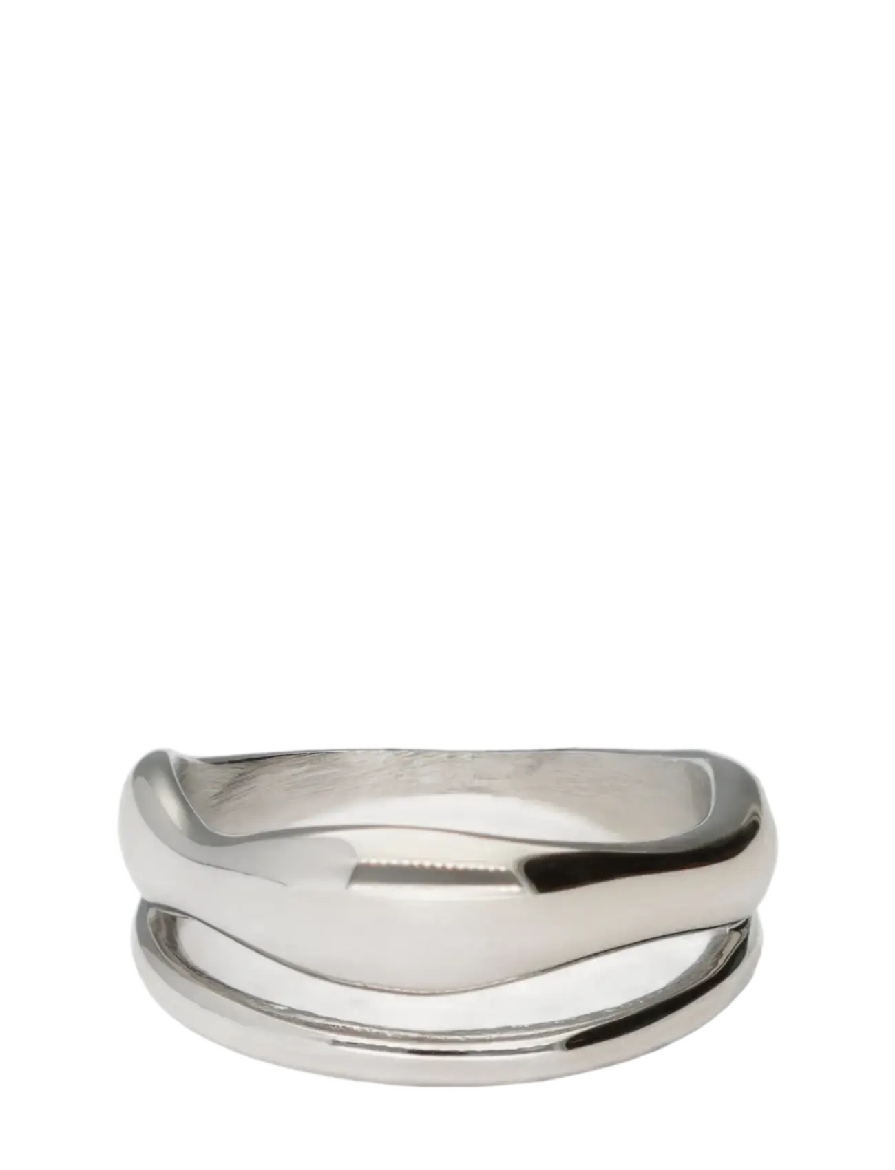 My Jewellery Ring double organic shape - Jõulukingid - GOLD / silver