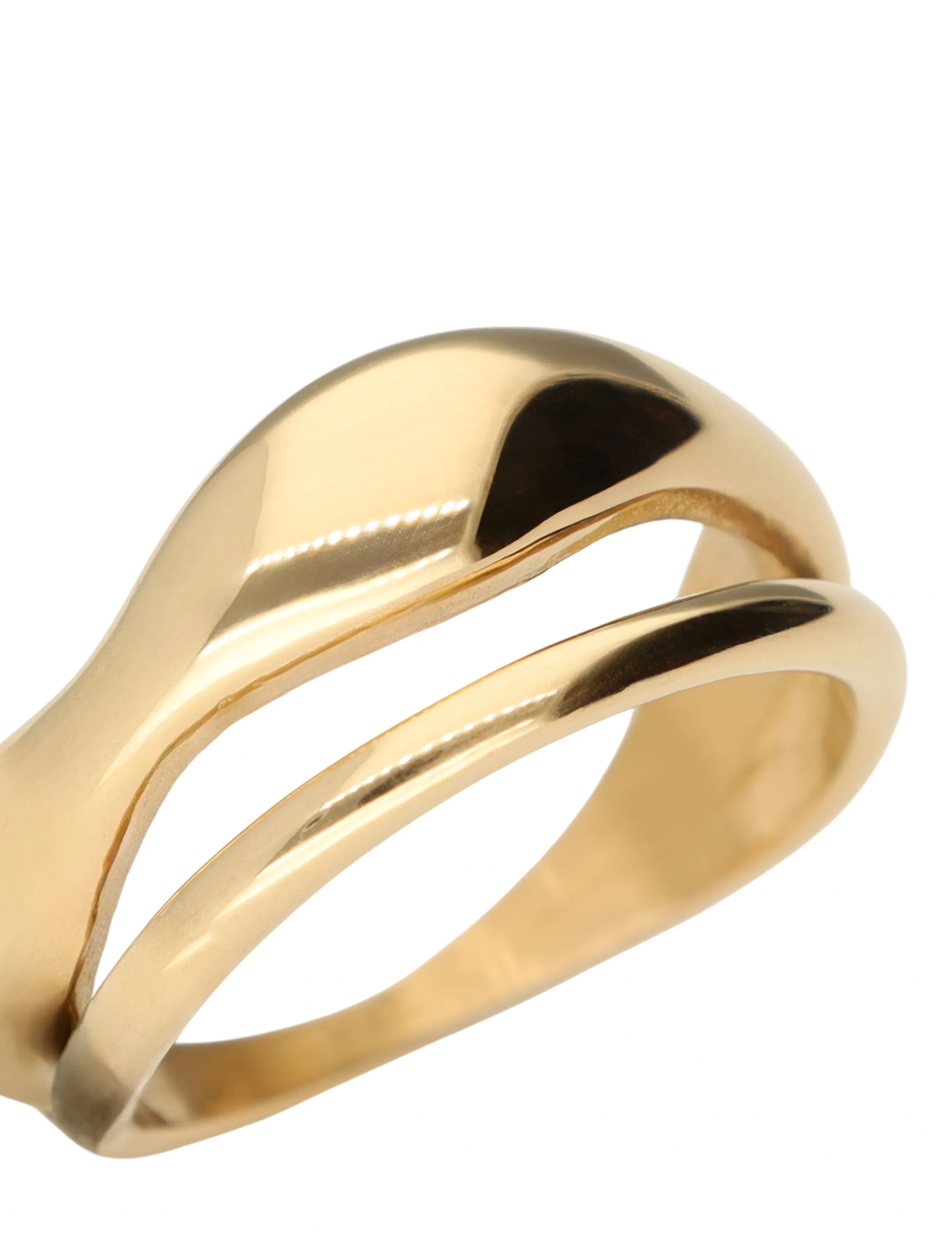 My Jewellery - Ring double organic shape - sõrmused - silver - 2
