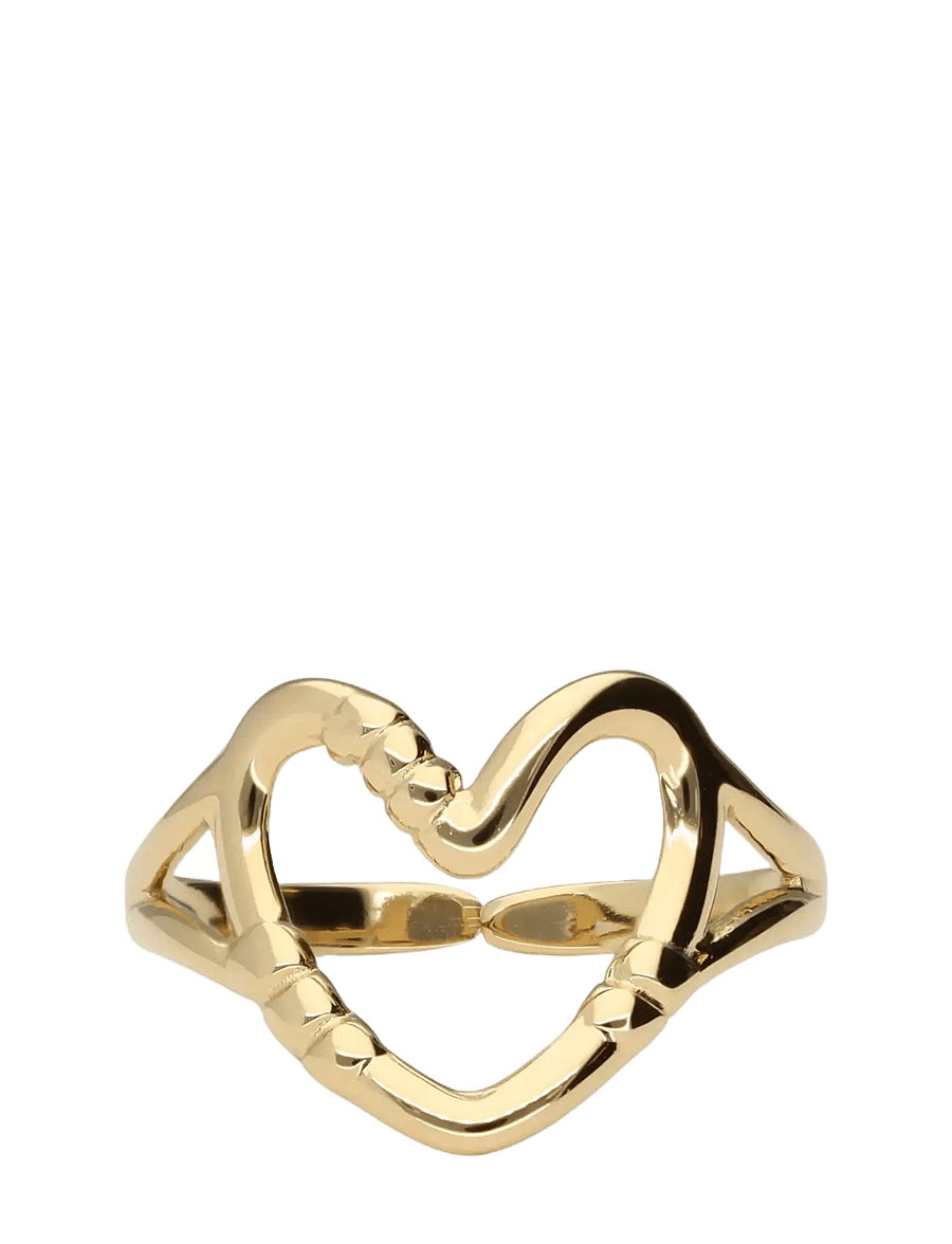 My Jewellery - Ring heart open - ringar - gold - 1