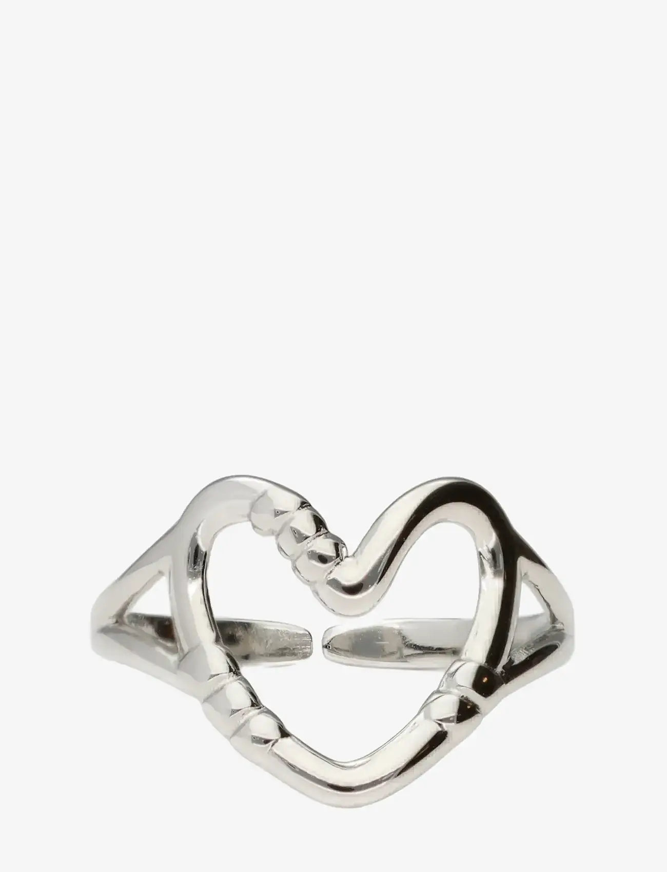 My Jewellery - Ring heart open - ringar - silver - 0