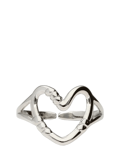 My Jewellery Ring heart open - Visa allt - SILVER / silver