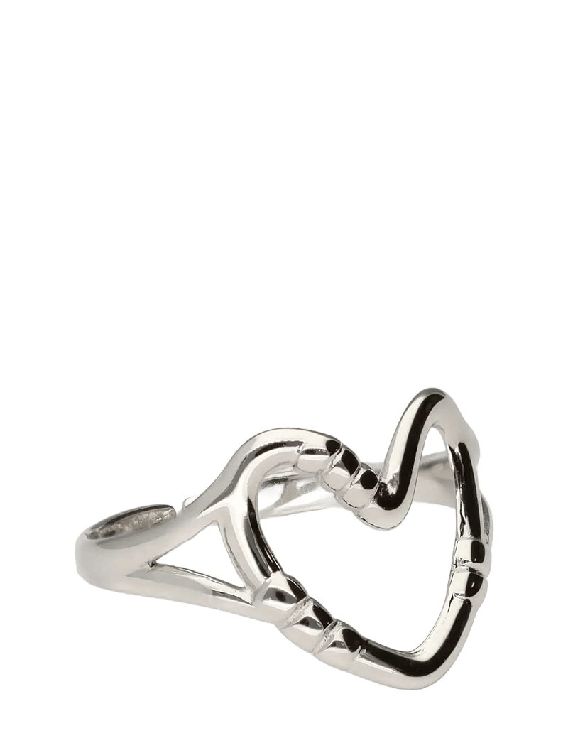 My Jewellery - Ring heart open - ringar - silver - 1
