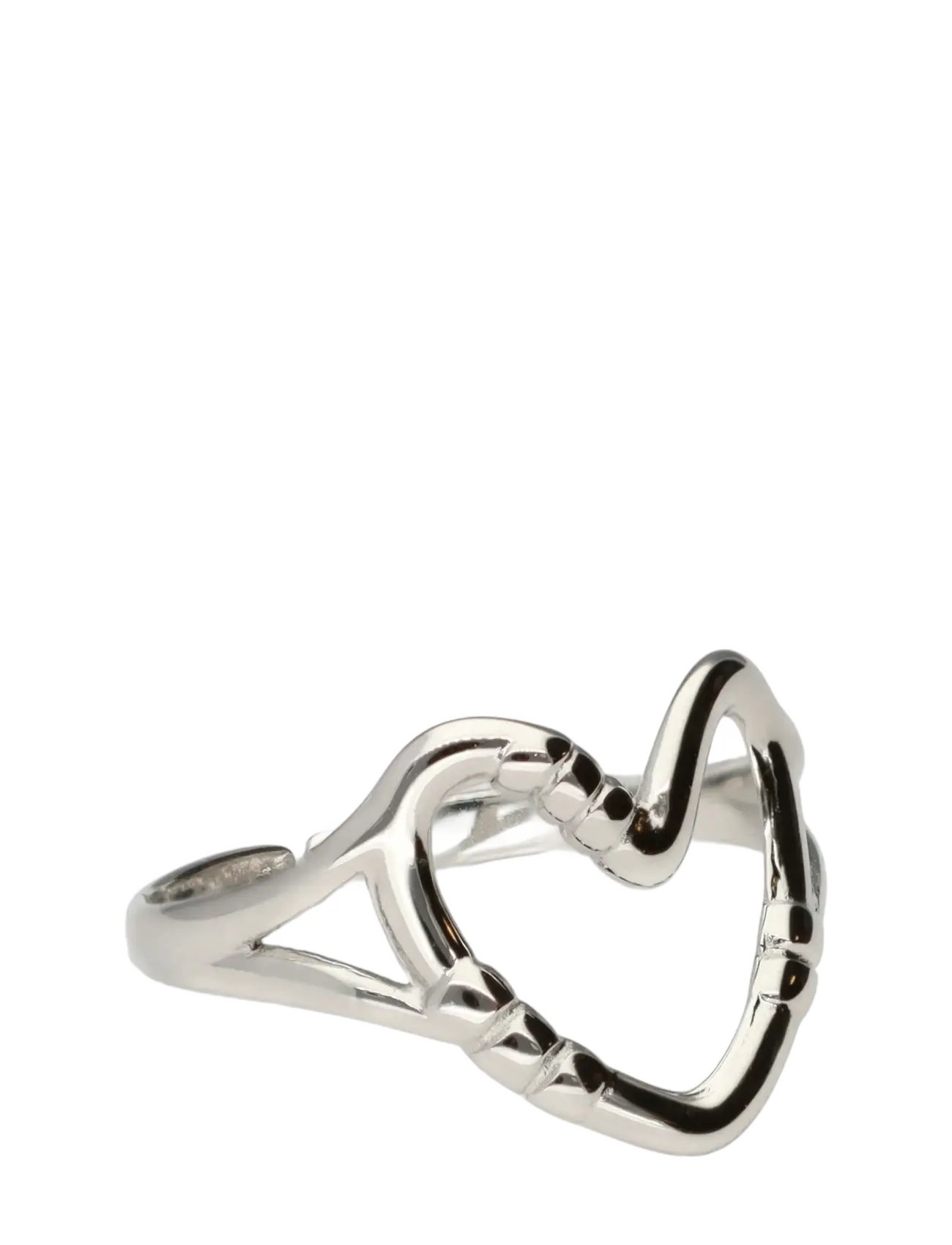 My Jewellery - Ring heart open - ringe - silver - 1