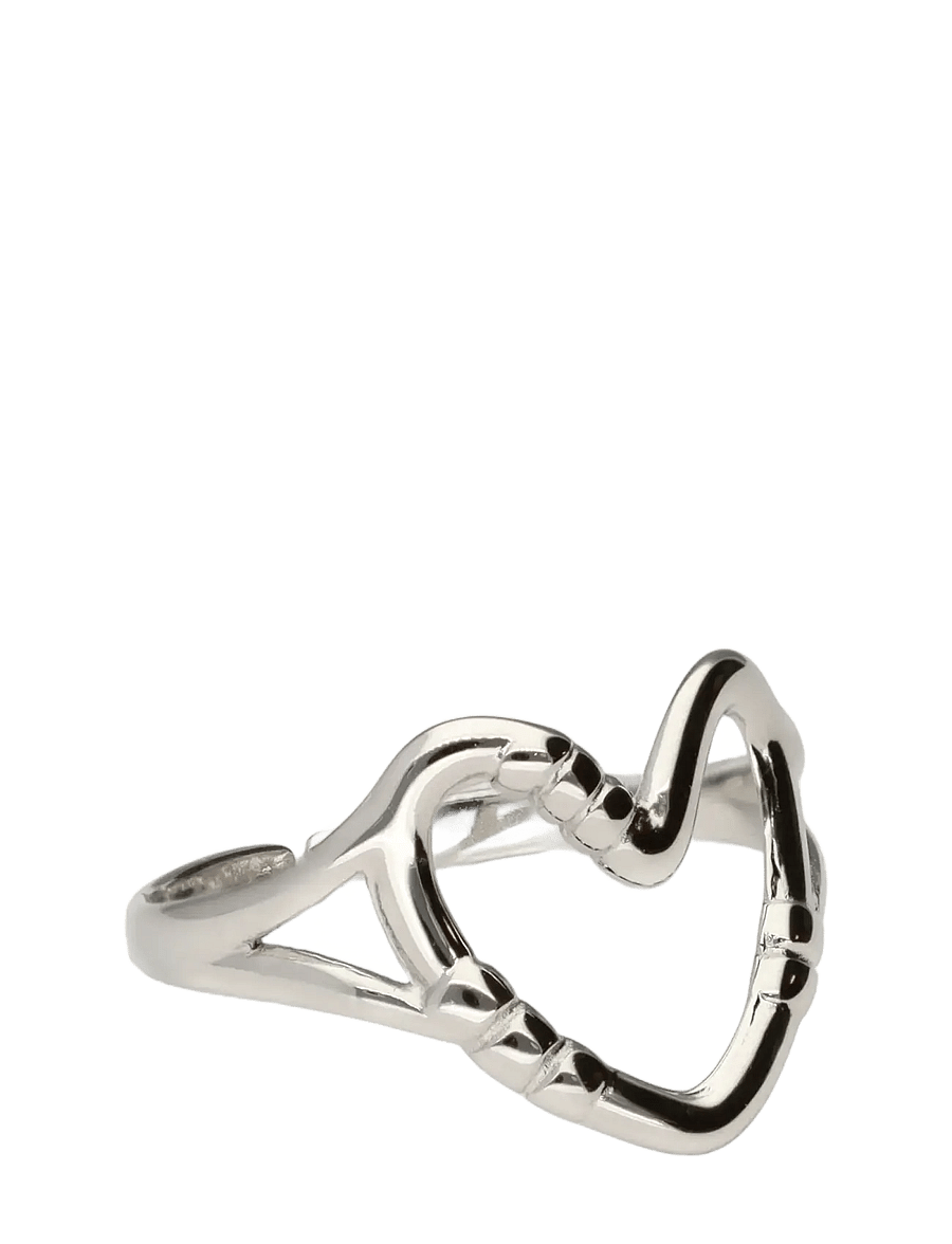 My Jewellery - Ring heart open - ringe - silver - 1