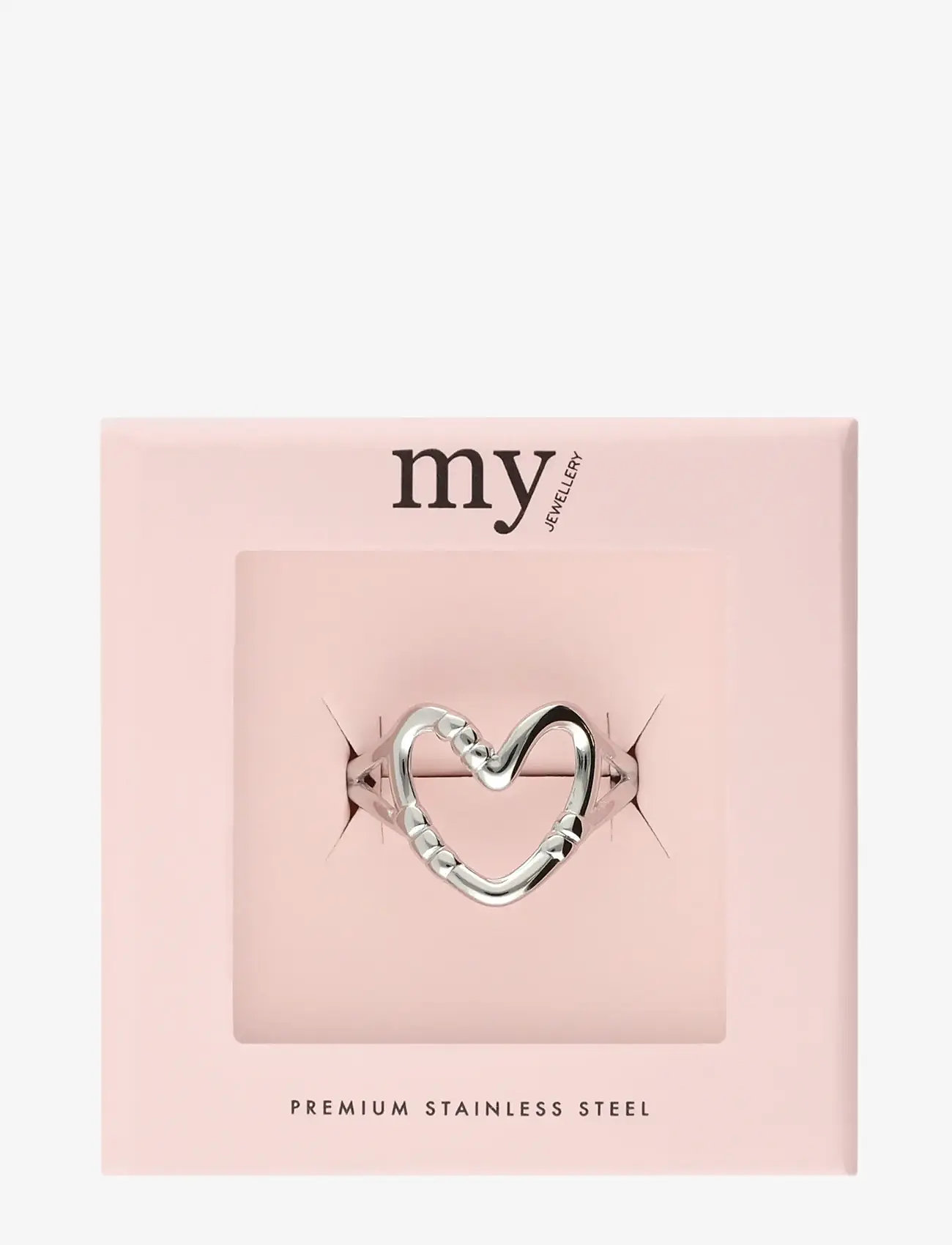 My Jewellery - Ring heart open - ringar - silver - 2