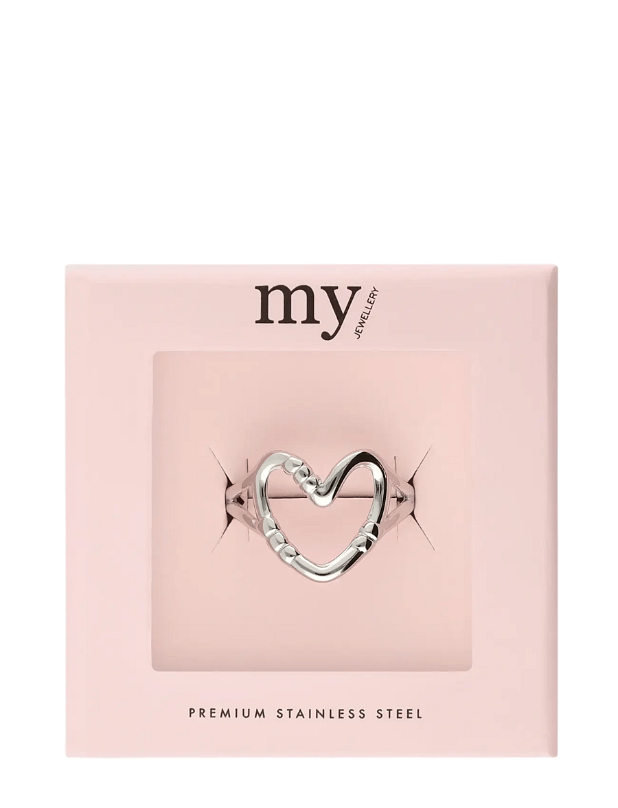 My Jewellery - Ring heart open - ringe - silver - 2