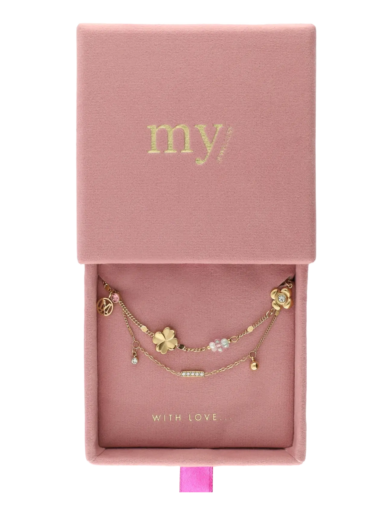 My Jewellery - Bracelet dream chaser - kædearmbånd - gold - 2