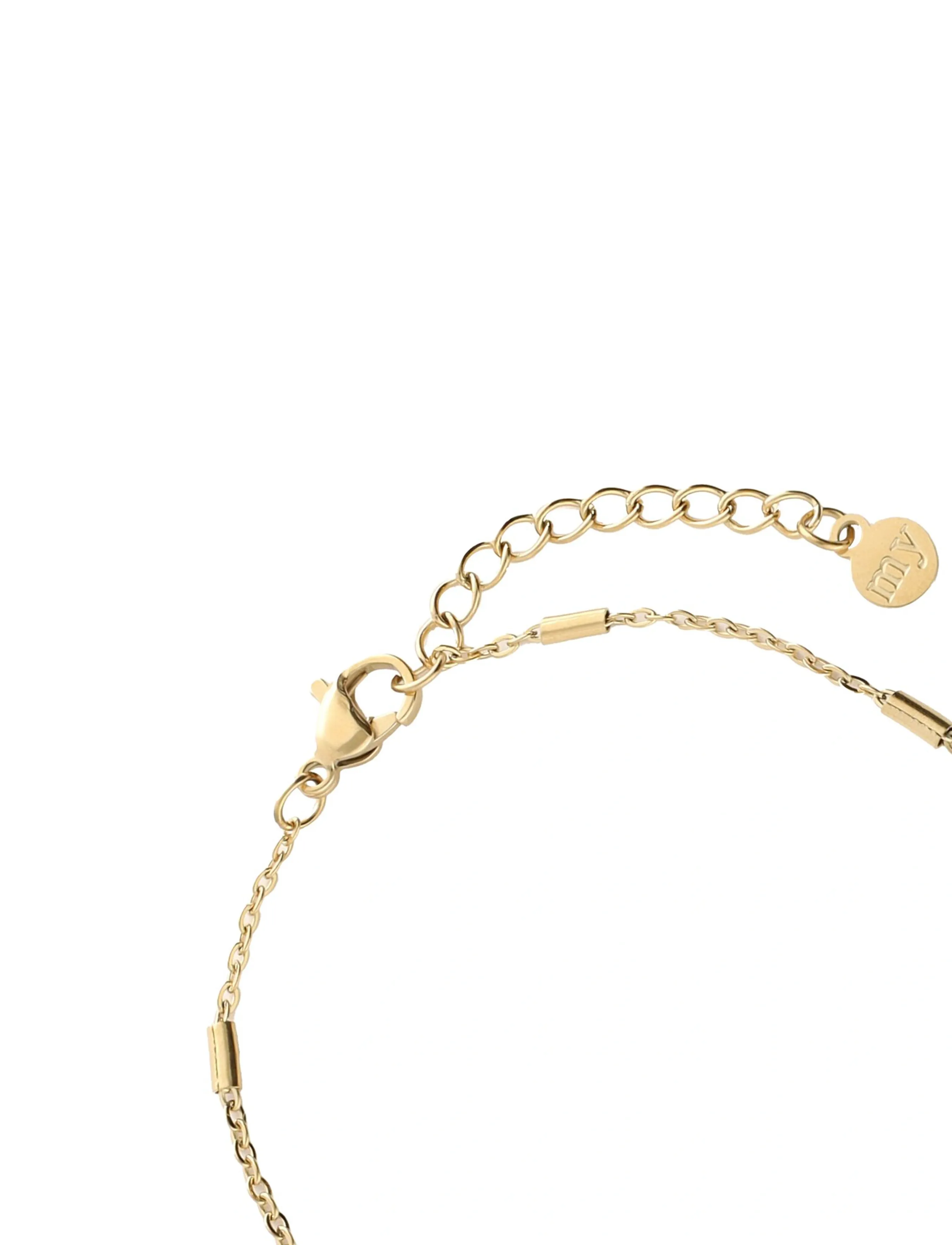 My Jewellery - Bracelet heart tubes - gold - 3