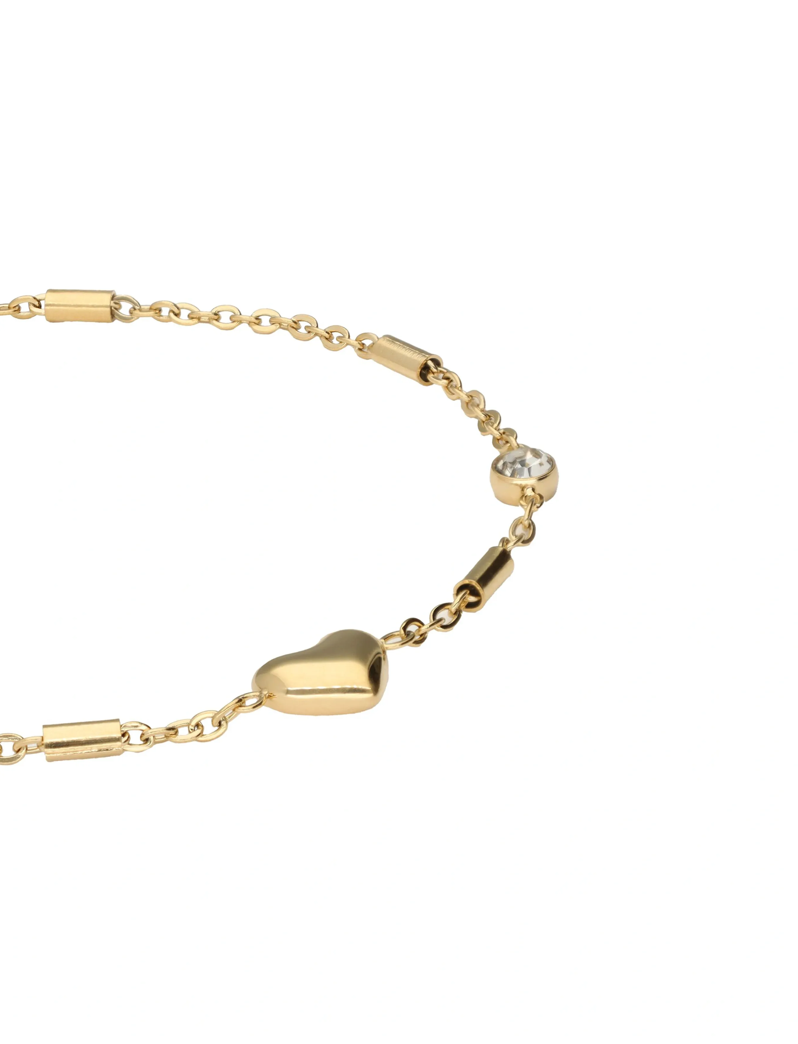 My Jewellery - Bracelet heart tubes - gold - 4