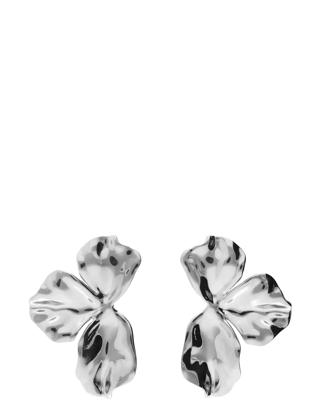 My Jewellery Earstud half flower - Silmatorkavad kõrvarõngad - SILVER / silver