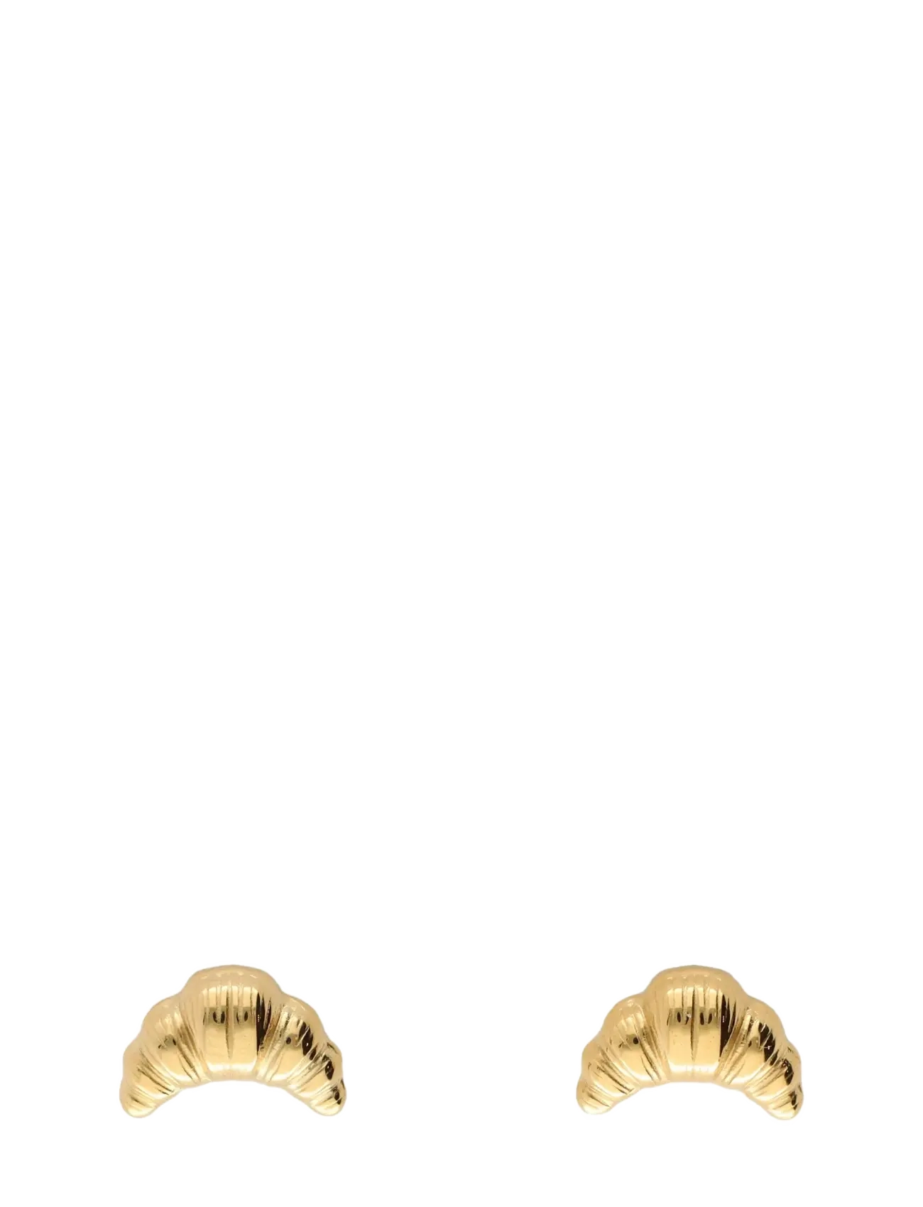 My Jewellery Earstuds midi croissant - Øreringe - GOLD / gold