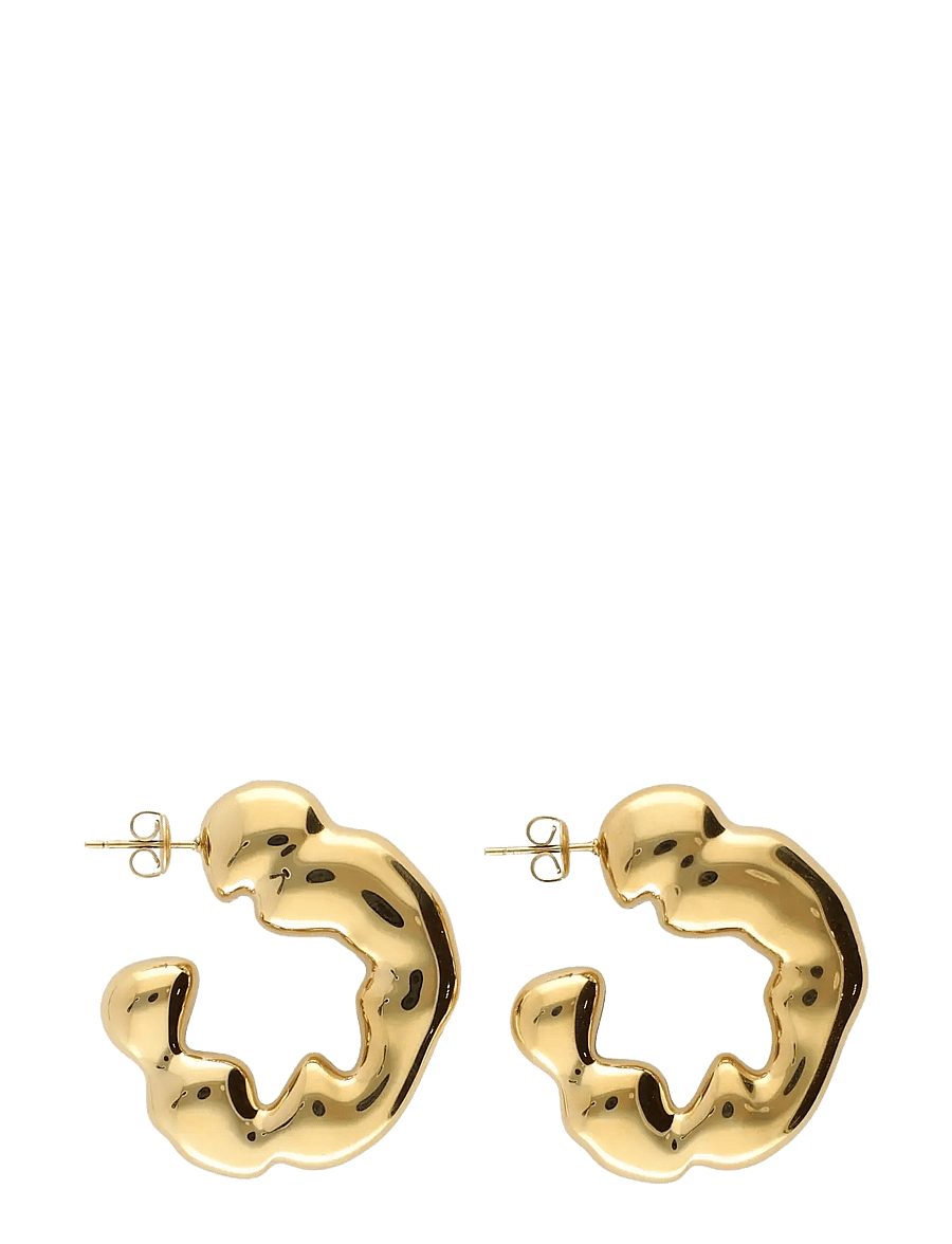My Jewellery - Earring hoops organic - rõngad - gold - 0