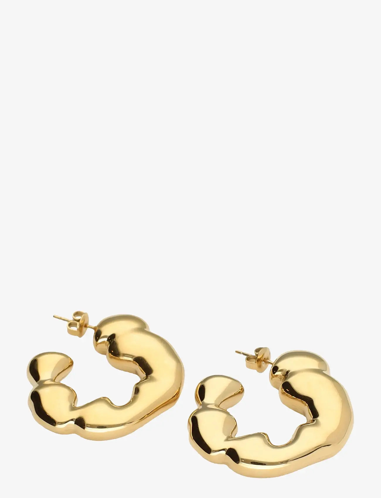 My Jewellery - Earring hoops organic - kreolen - gold - 1