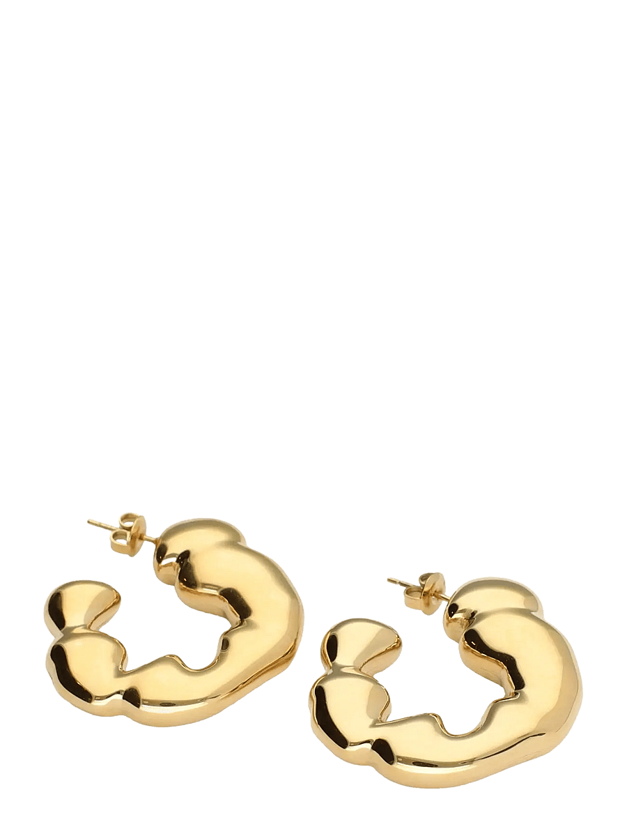 My Jewellery - Earring hoops organic - rõngad - gold - 1
