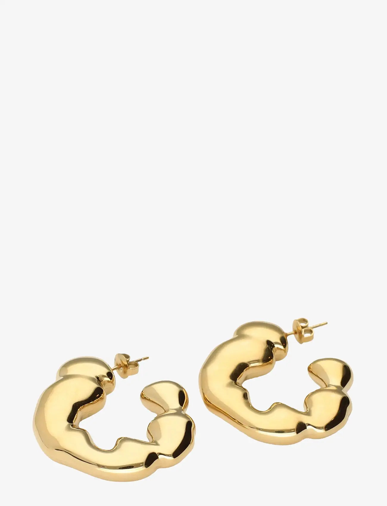 My Jewellery - Earring hoops organic - kreolen - gold - 2