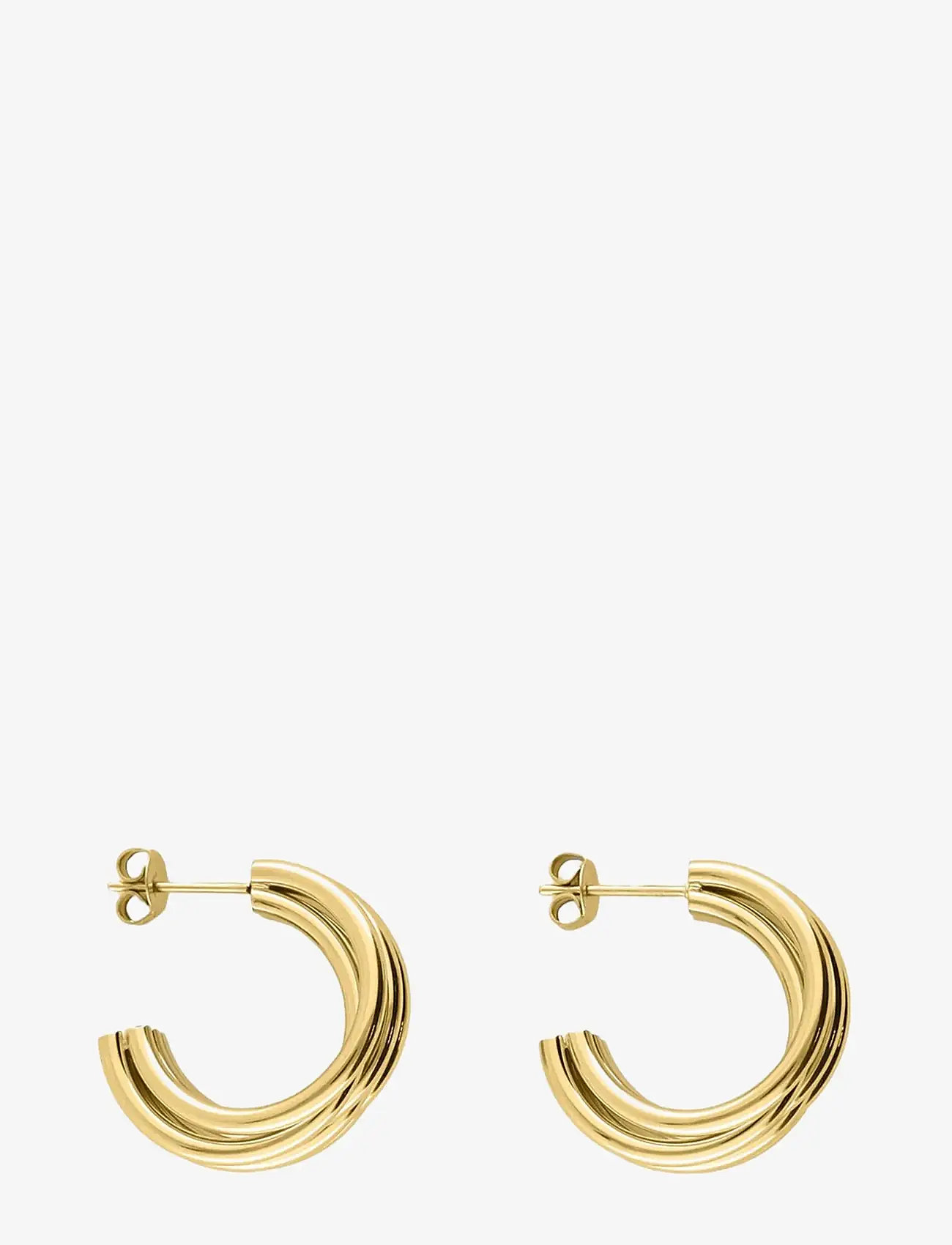 My Jewellery - Earring multi row hoop small - hoops - gold - 1
