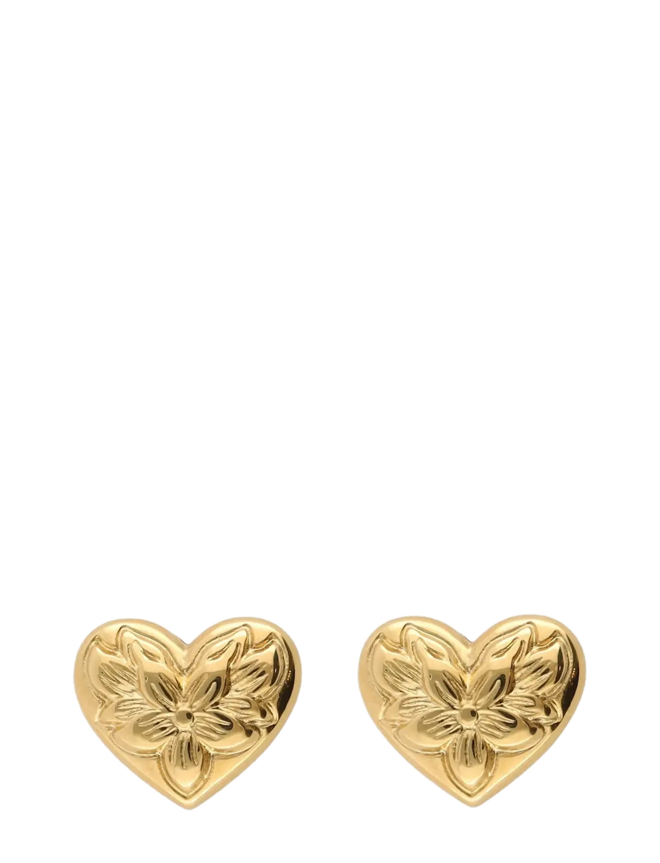 My Jewellery Earrings botanical chapter studs large - Festtøj - GOLD / gold
