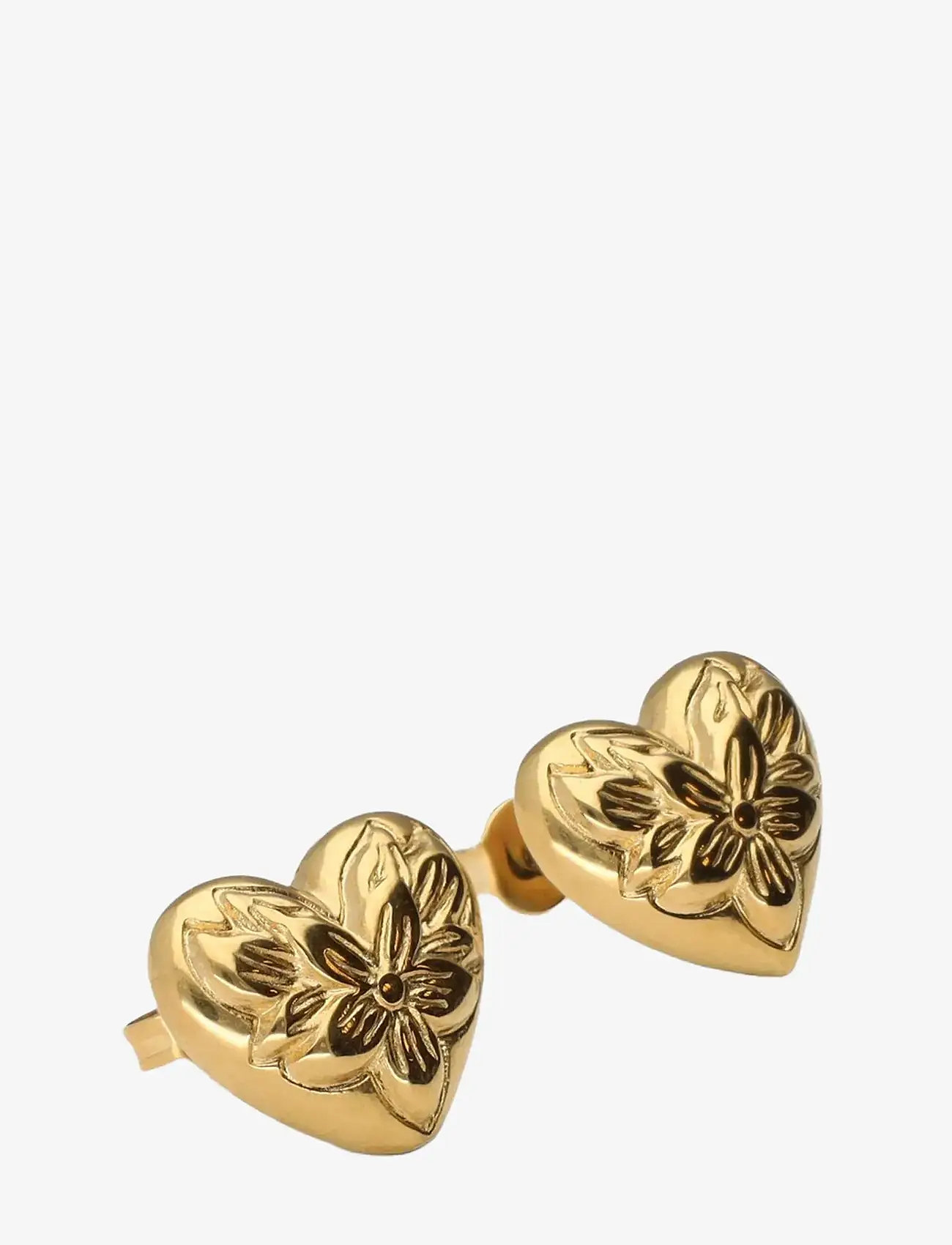 My Jewellery - Earrings botanical chapter studs large - ohrstecker - gold - 2