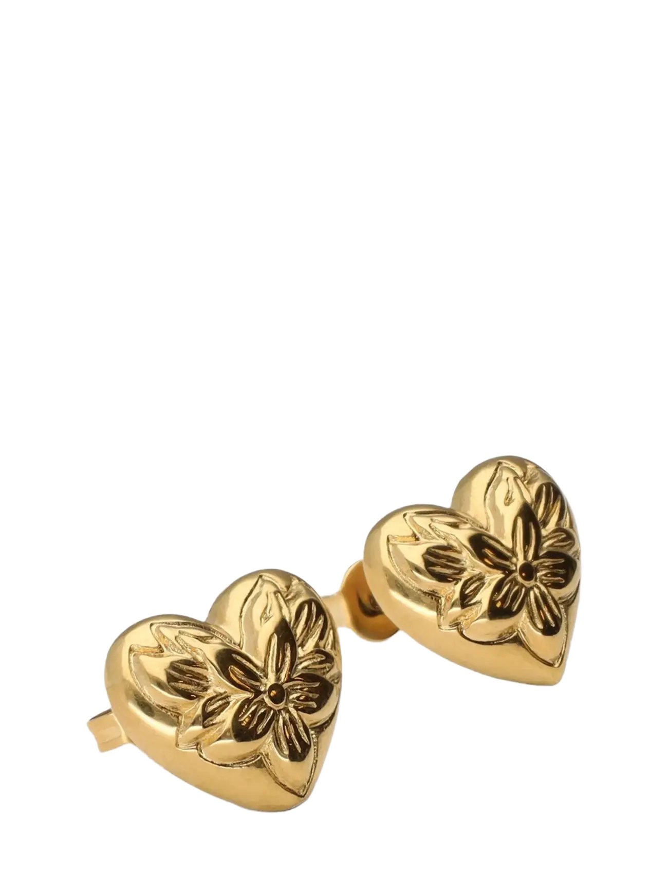 My Jewellery - Earrings botanical chapter studs large - gold - 2