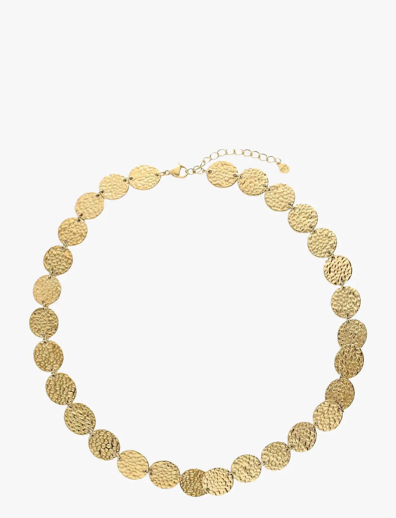 My Jewellery - Necklace hammered coins - statement kaelakeed - gold - 0