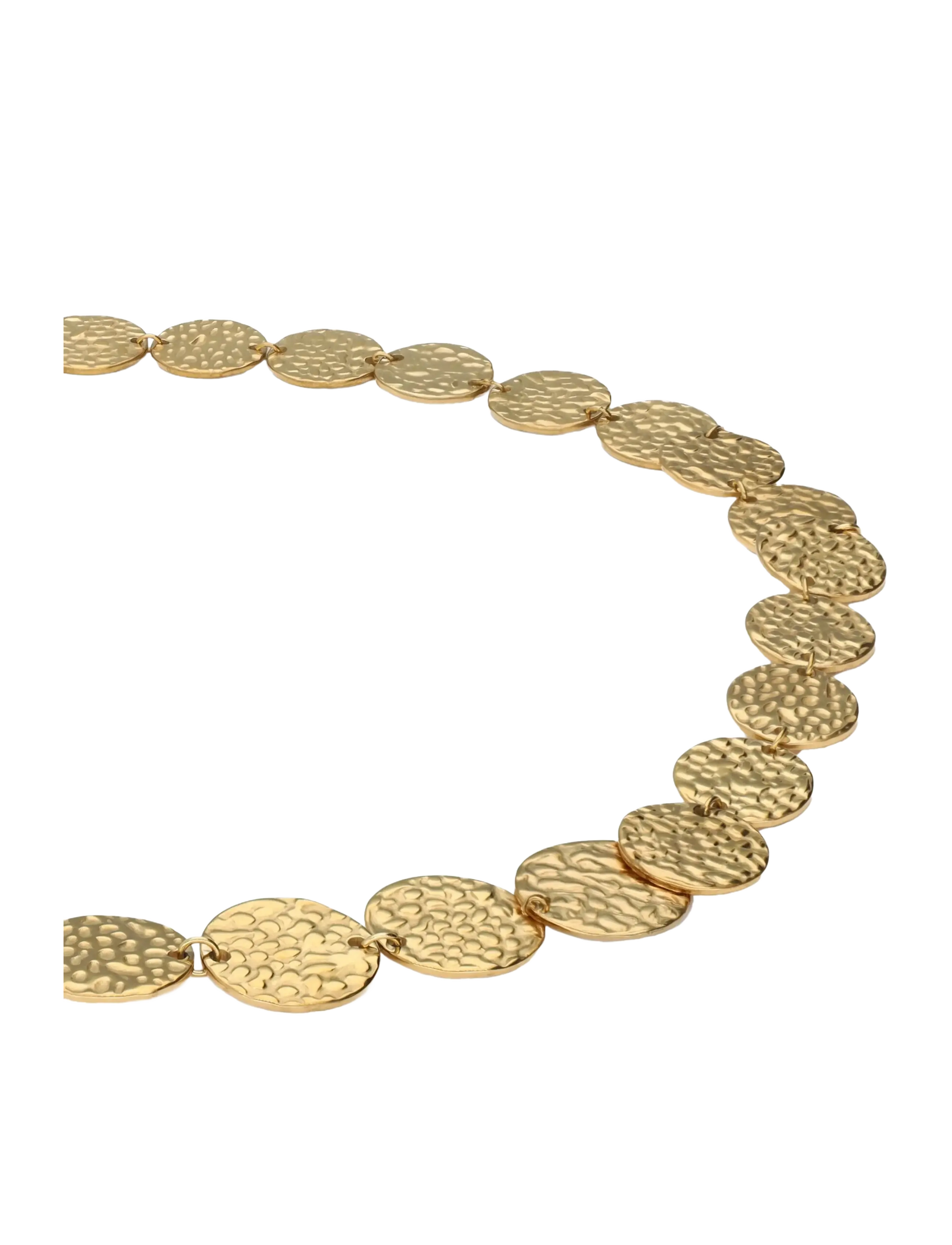 My Jewellery - Necklace hammered coins - gold - 1