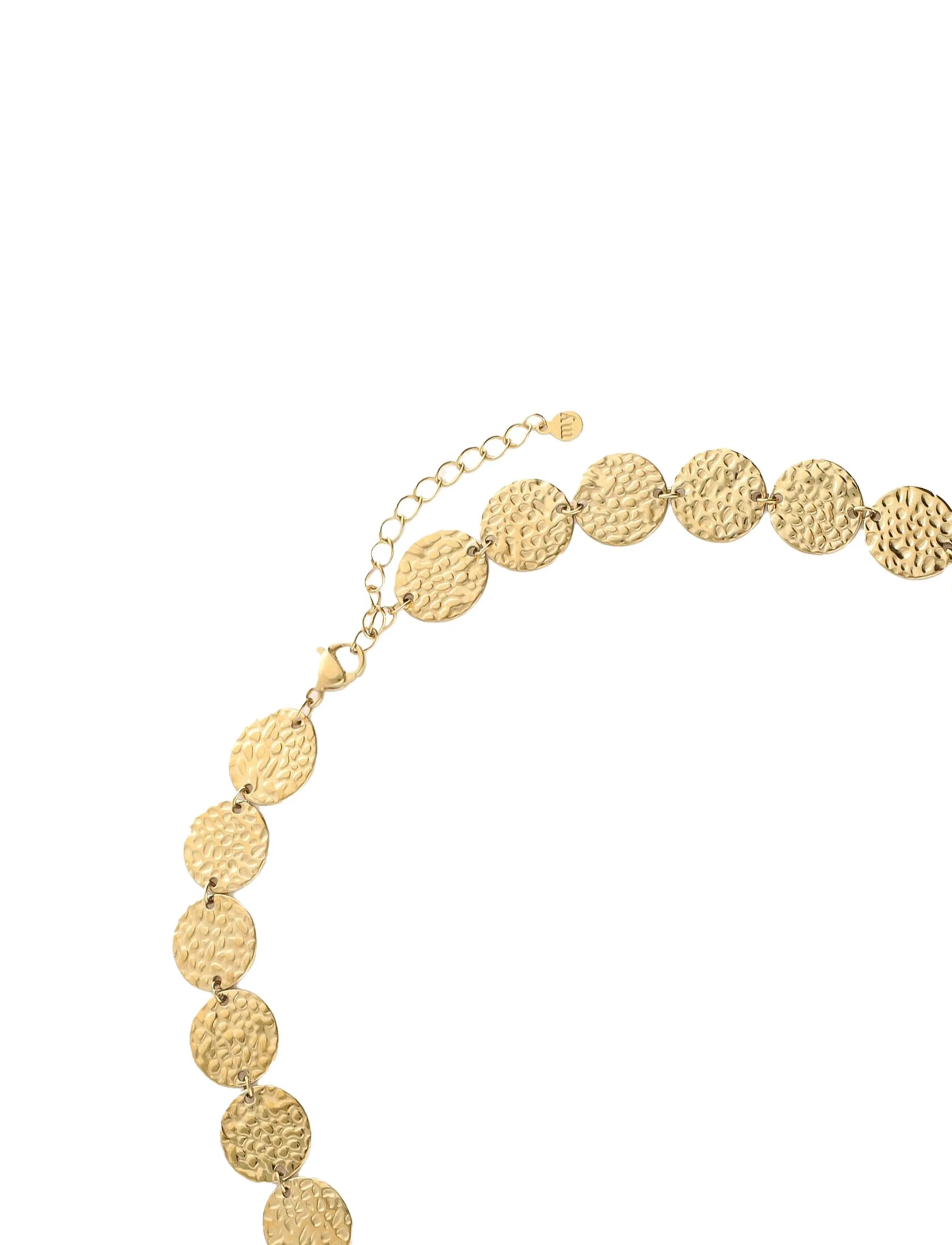 My Jewellery - Necklace hammered coins - gold - 2