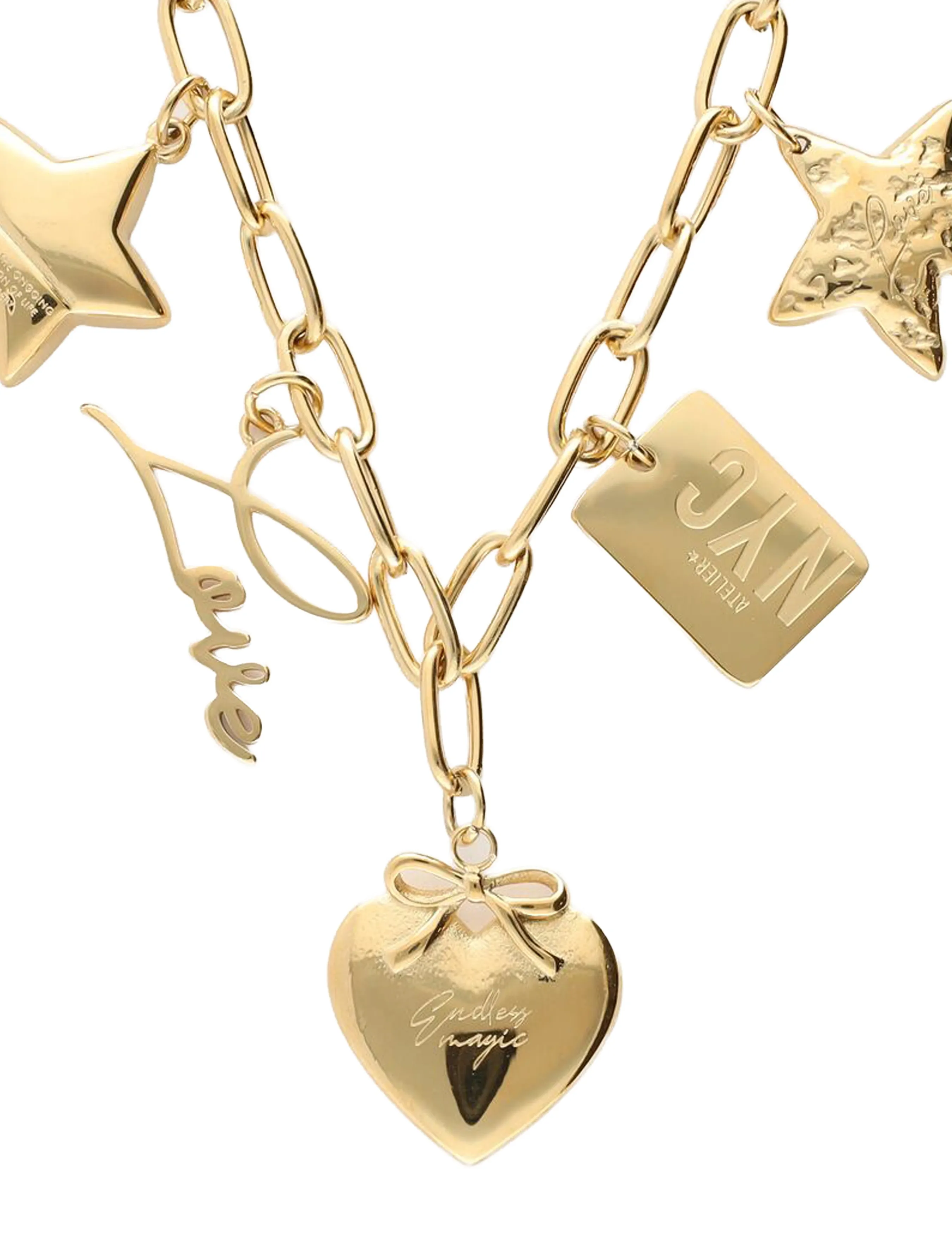 My Jewellery - Necklace charms New York - gold - 2