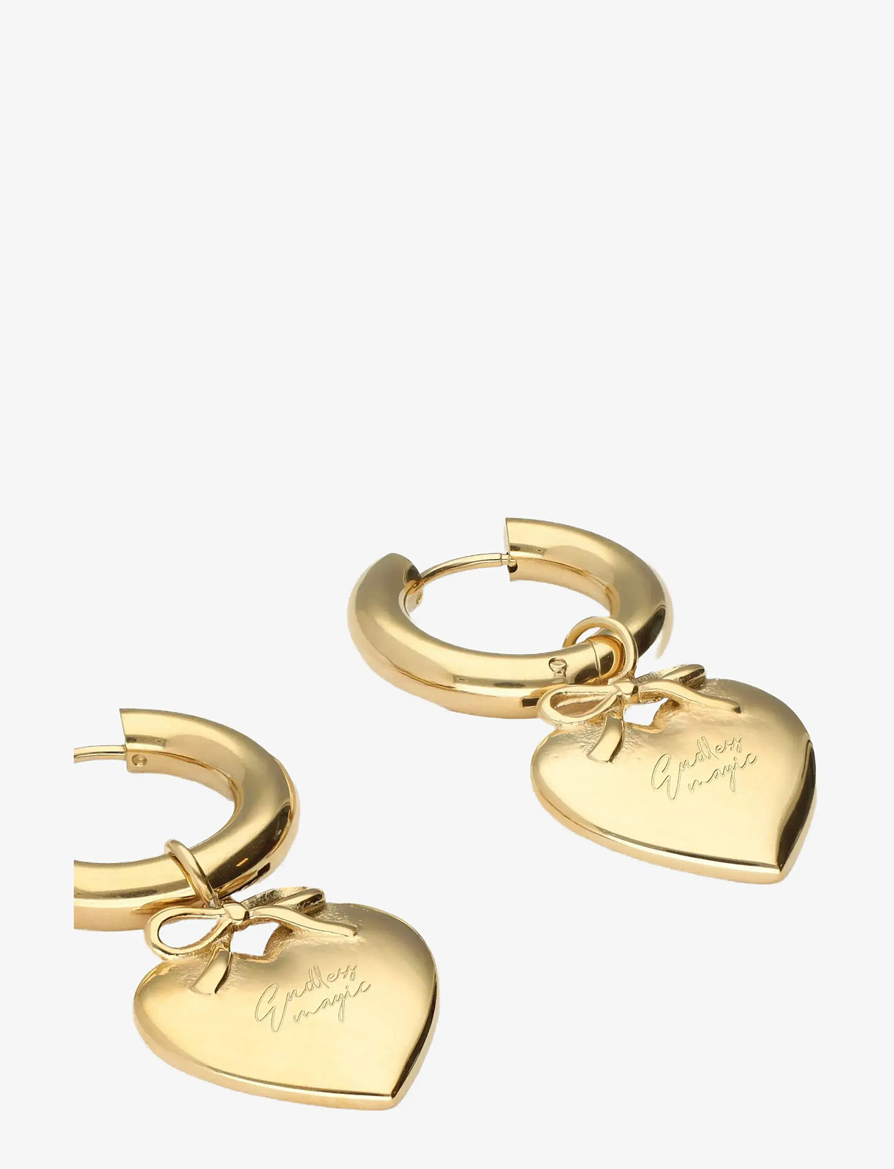 My Jewellery - Earrings heart New York - hoops - gold - 1
