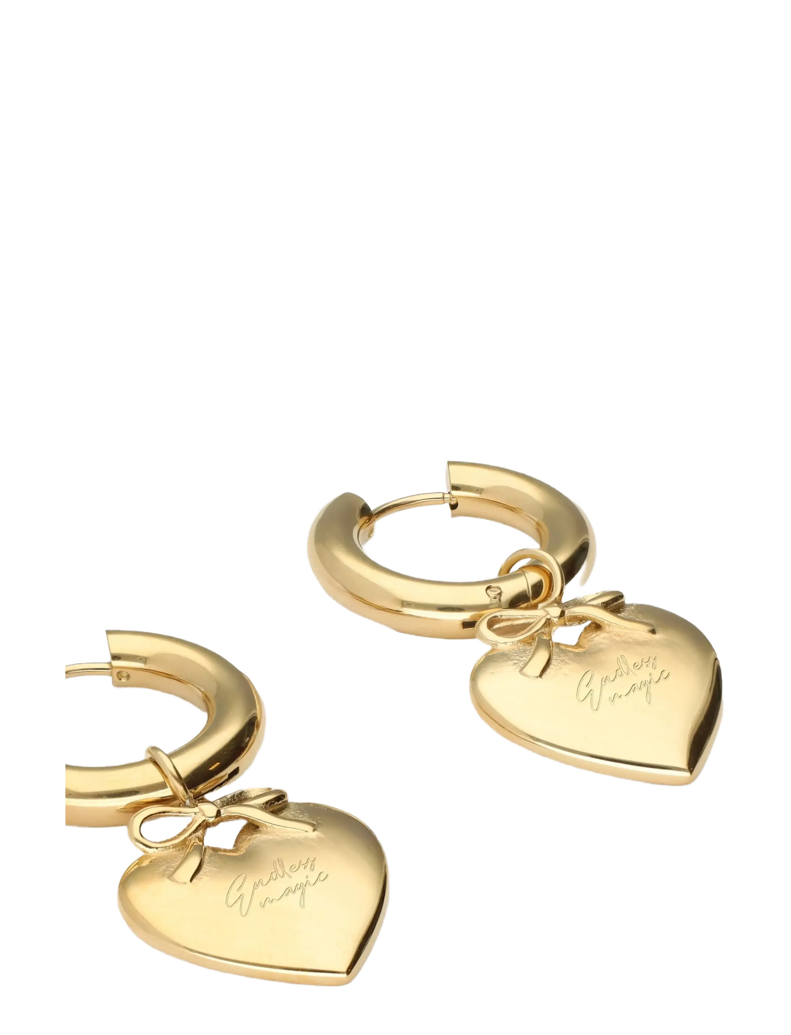 My Jewellery - Earrings heart New York - gold - 1