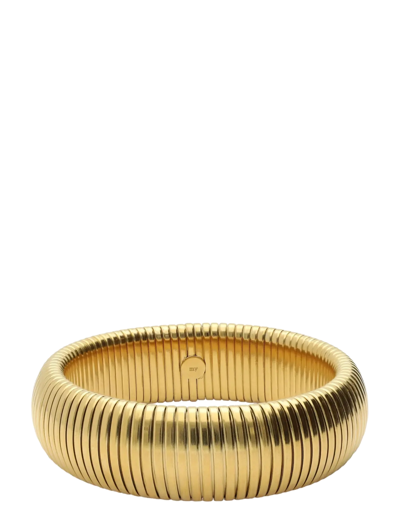 My Jewellery Bangle elastic stripe XL 20 mm - Officewear - GOLD / gold