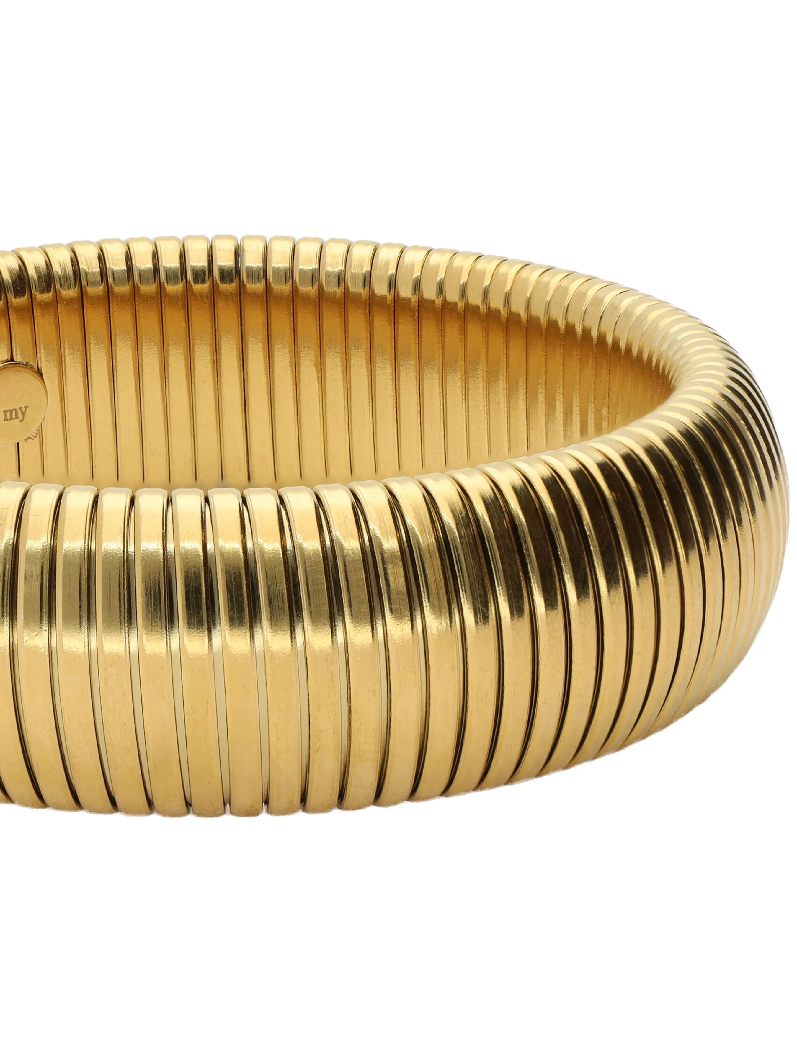 My Jewellery - Bangle elastic stripe XL 20 mm - gold - 1