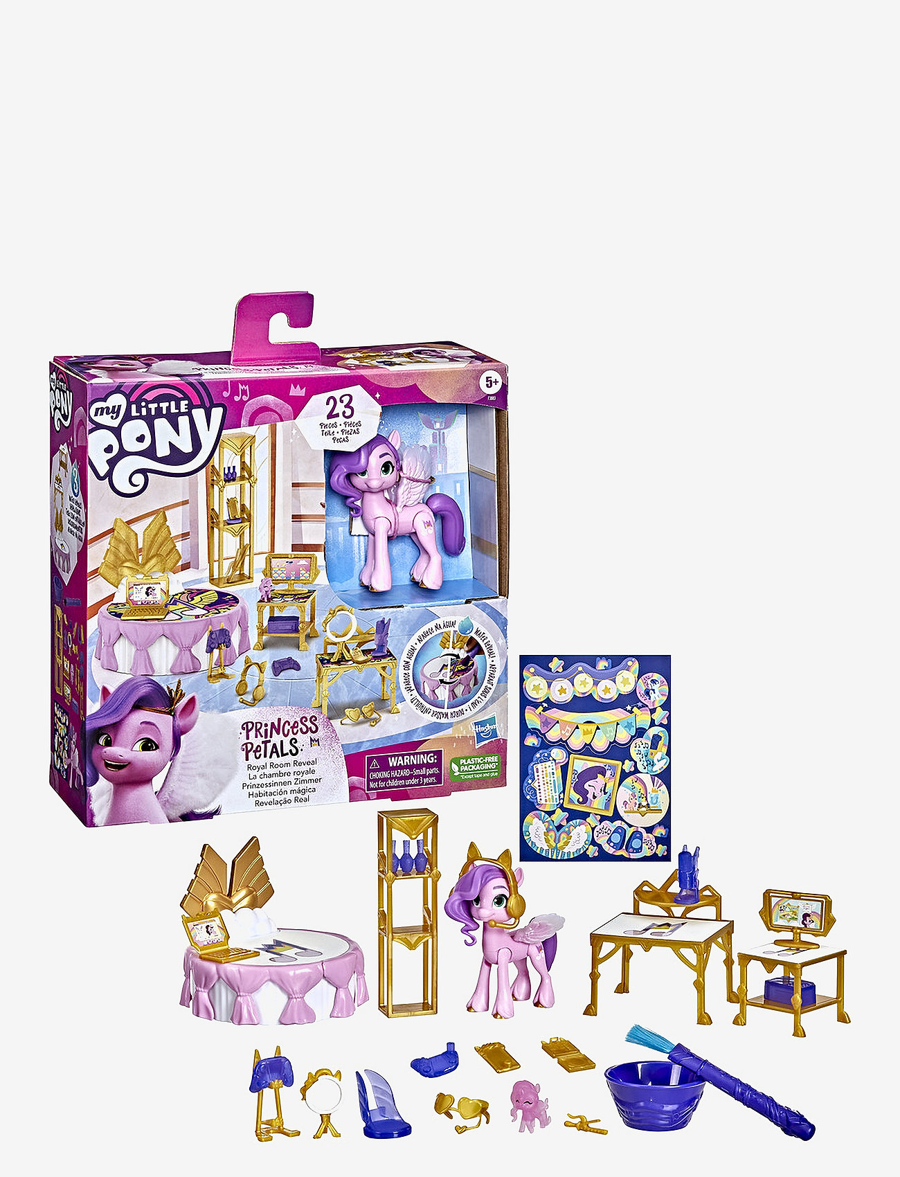 My Little Pony - My Little Pony: A New Generation Royal Room Reveal Princess  - legesæt - multi coloured - 0