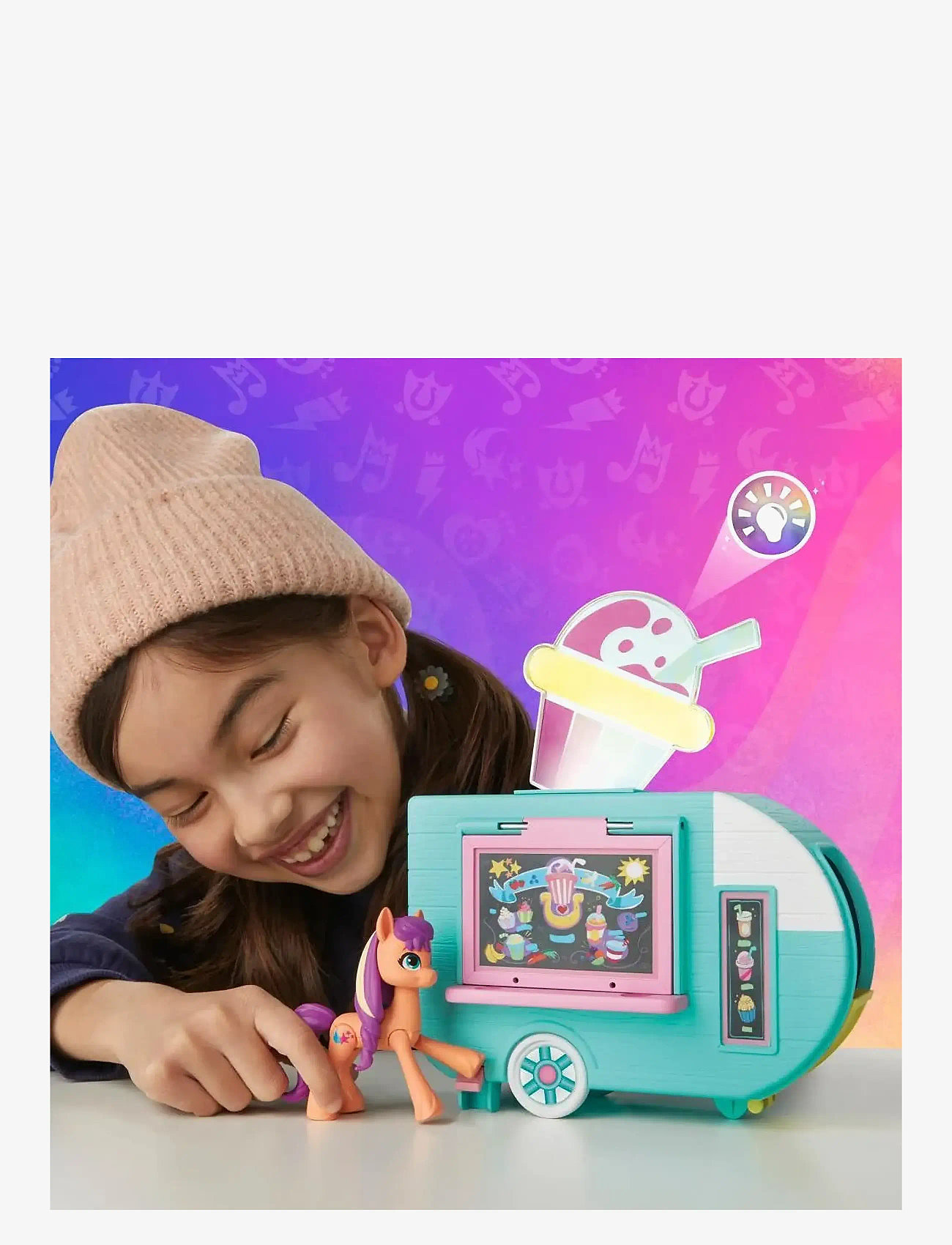 My Little Pony - My Little Pony Sunny Starscout Smoothie Truck - lekset - multi coloured - 4