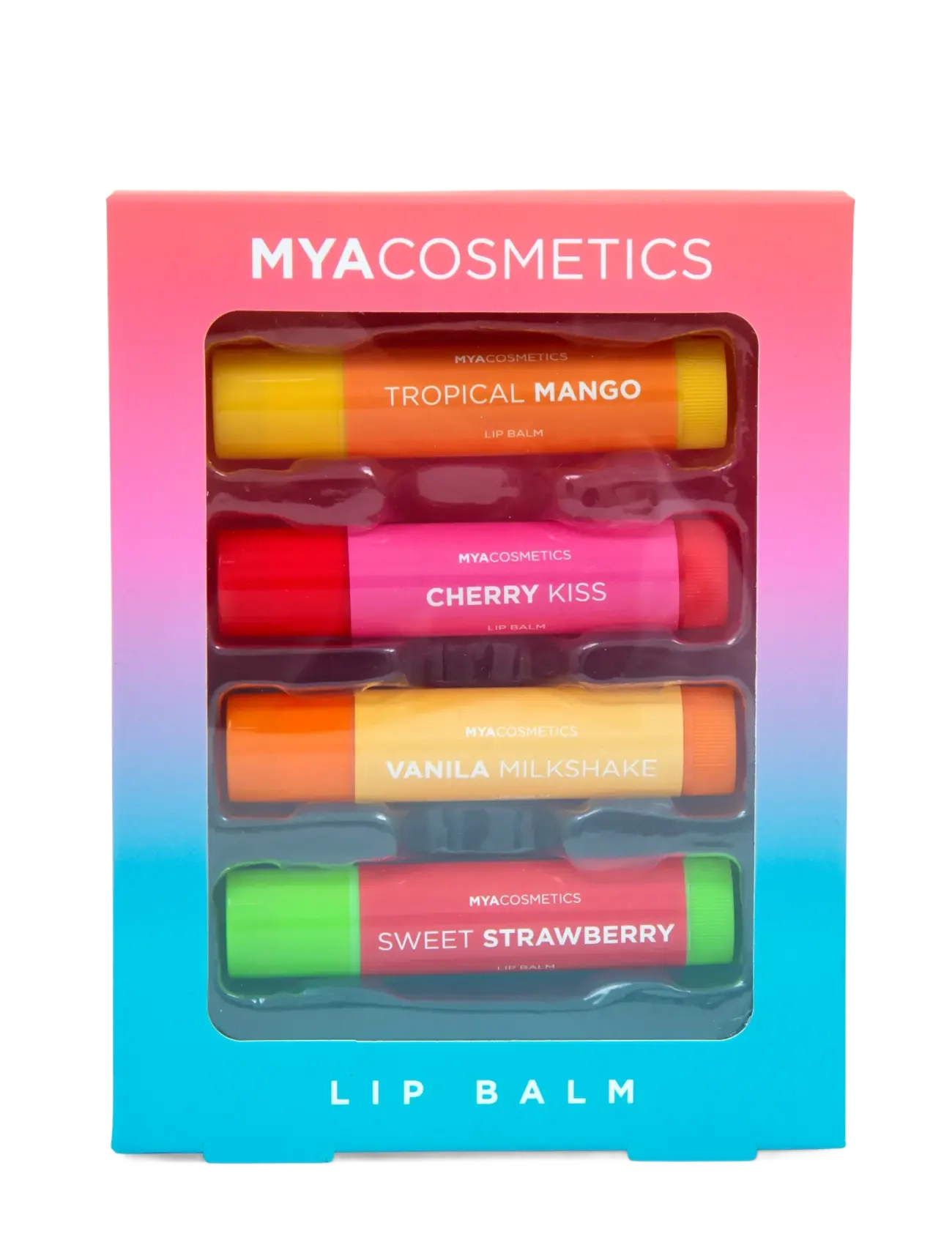 MYA Lip Balm Cdu, Børn, Makeup, Multi/mønstret, Str: ONE SIZE