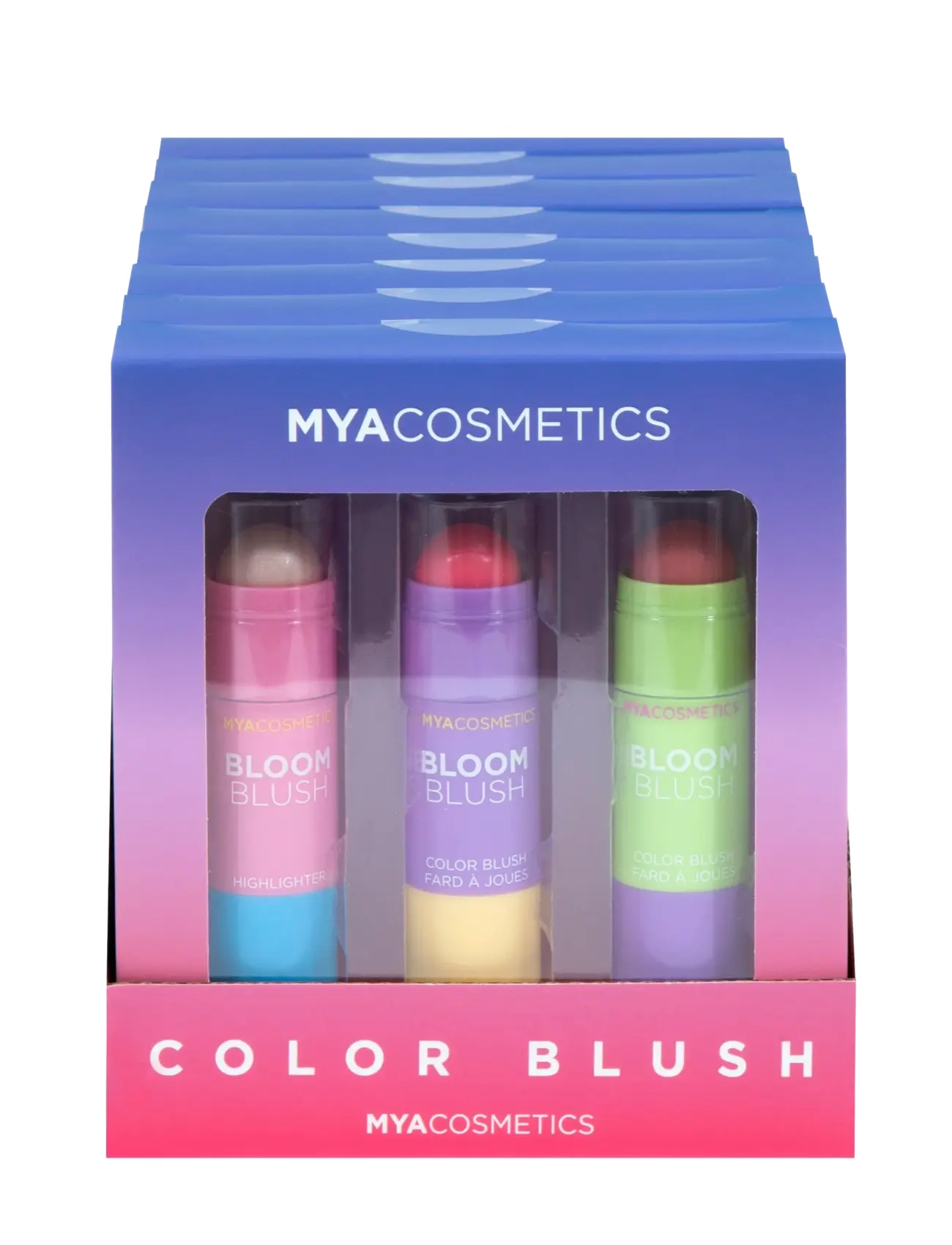 MYA - MYA Color Blush and Highlighter CDU - smink - multi - 2
