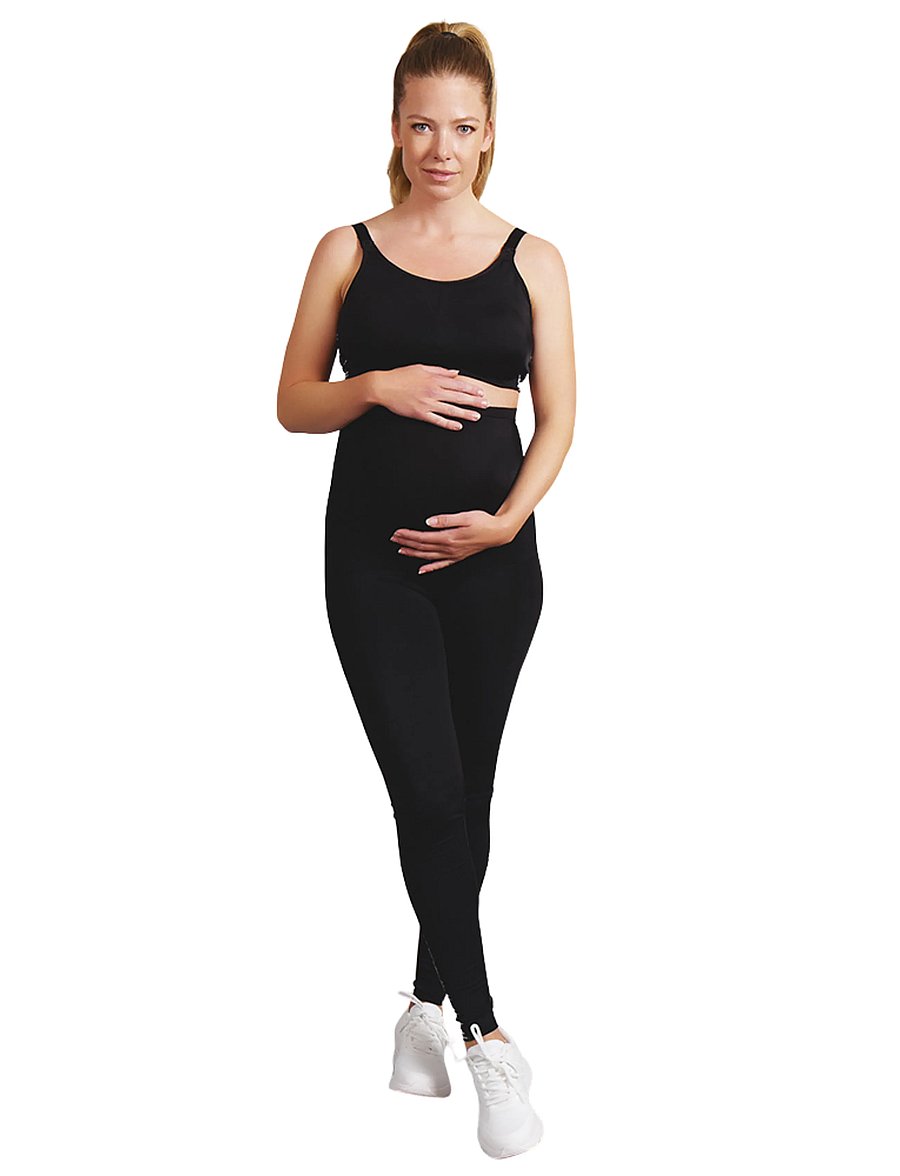 MyBelly - Mami Maternity sports tights - püksid ja seelikud - black - 0
