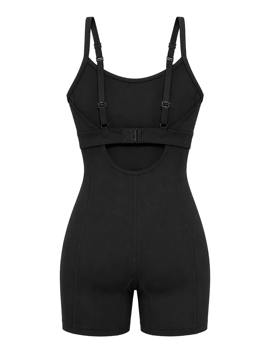 MyBelly - Luna short Bodysuit - besondere anlässe - black - 2