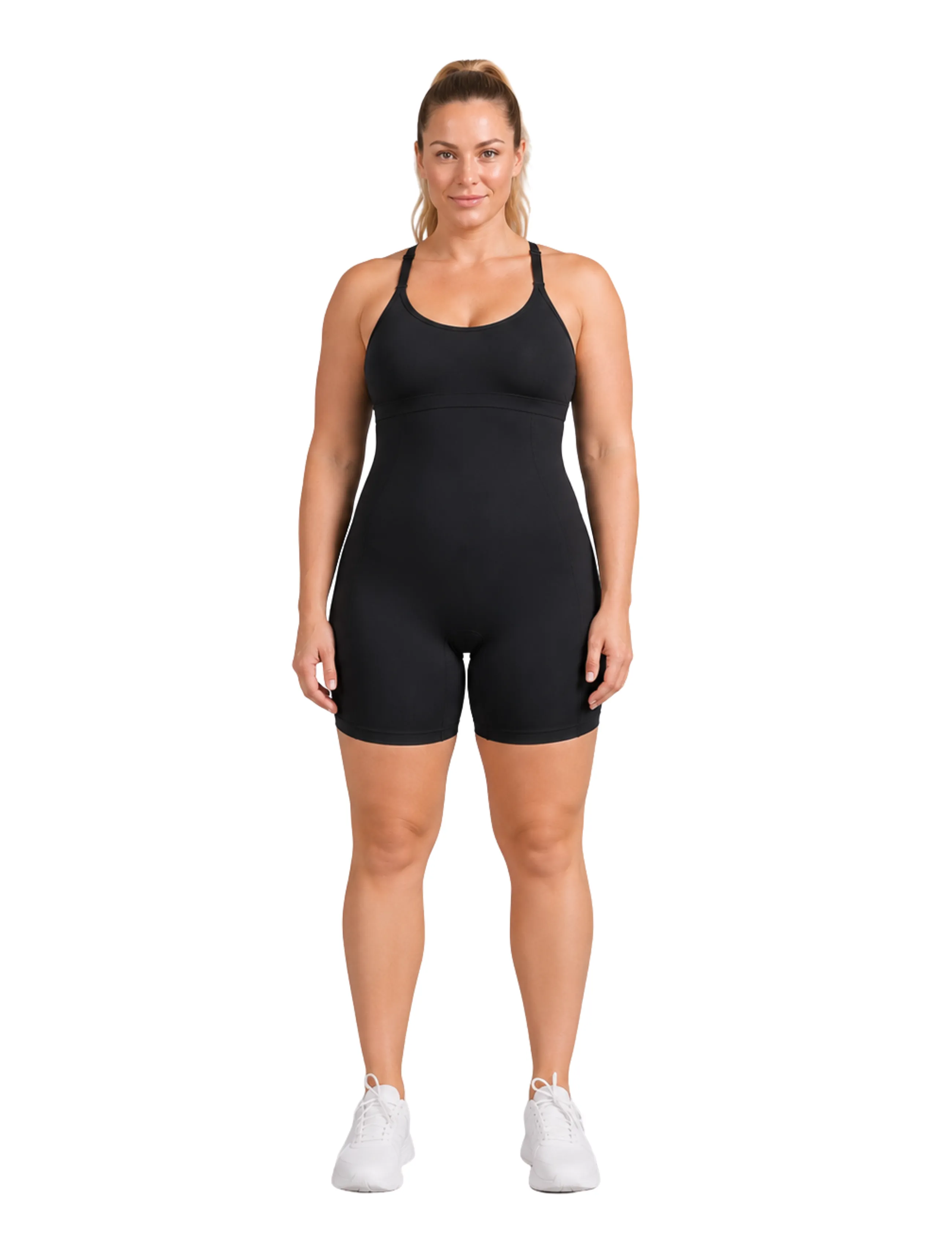 MyBelly Luna Short Bodysuit, Kvinder, Kort Bodysuit, Sort, Str: XL