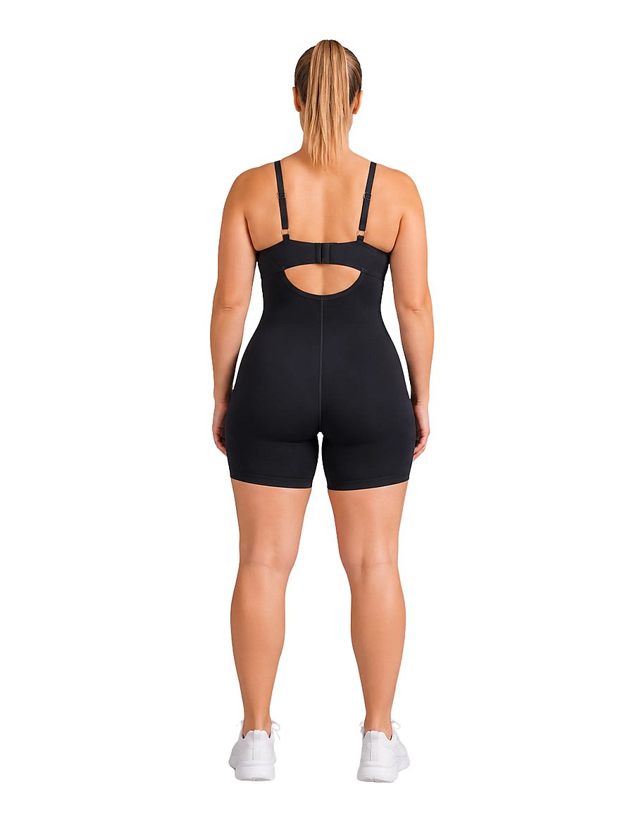 MyBelly - Luna short Bodysuit - besondere anlässe - black - 5